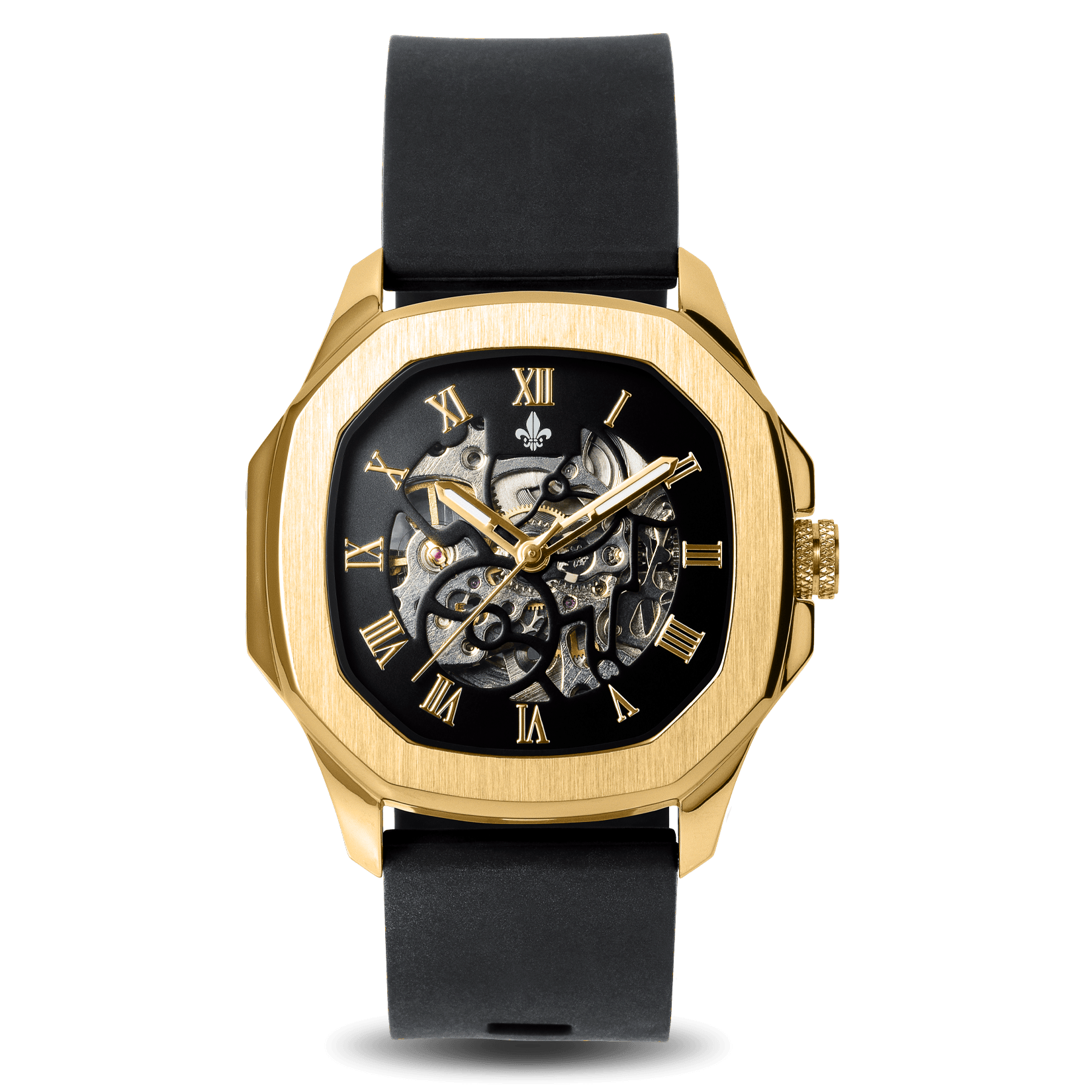 The Avalon Gold + Gold Mesh Strap