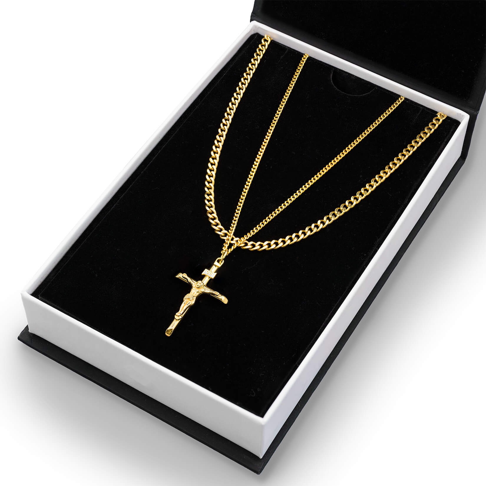 The Crucifix Essentials Bundle - Gold