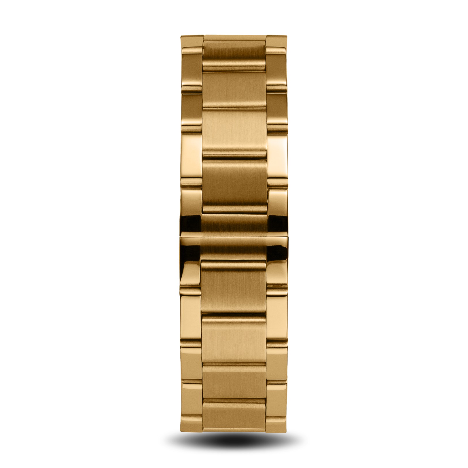 Prague Skeleton Automatic Deluxe - Gold + Gold Link Strap