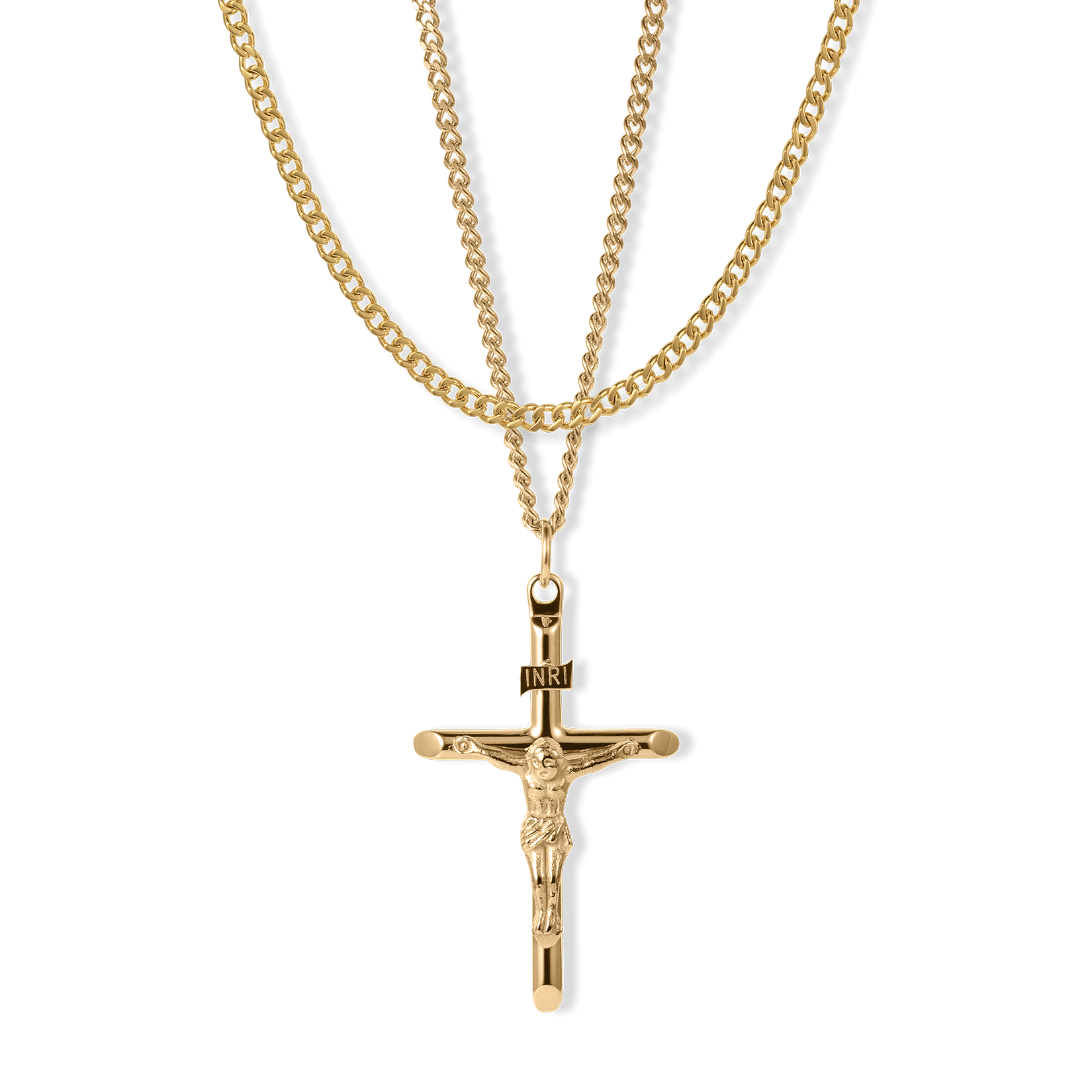 The Crucifix Essentials Bundle - Gold