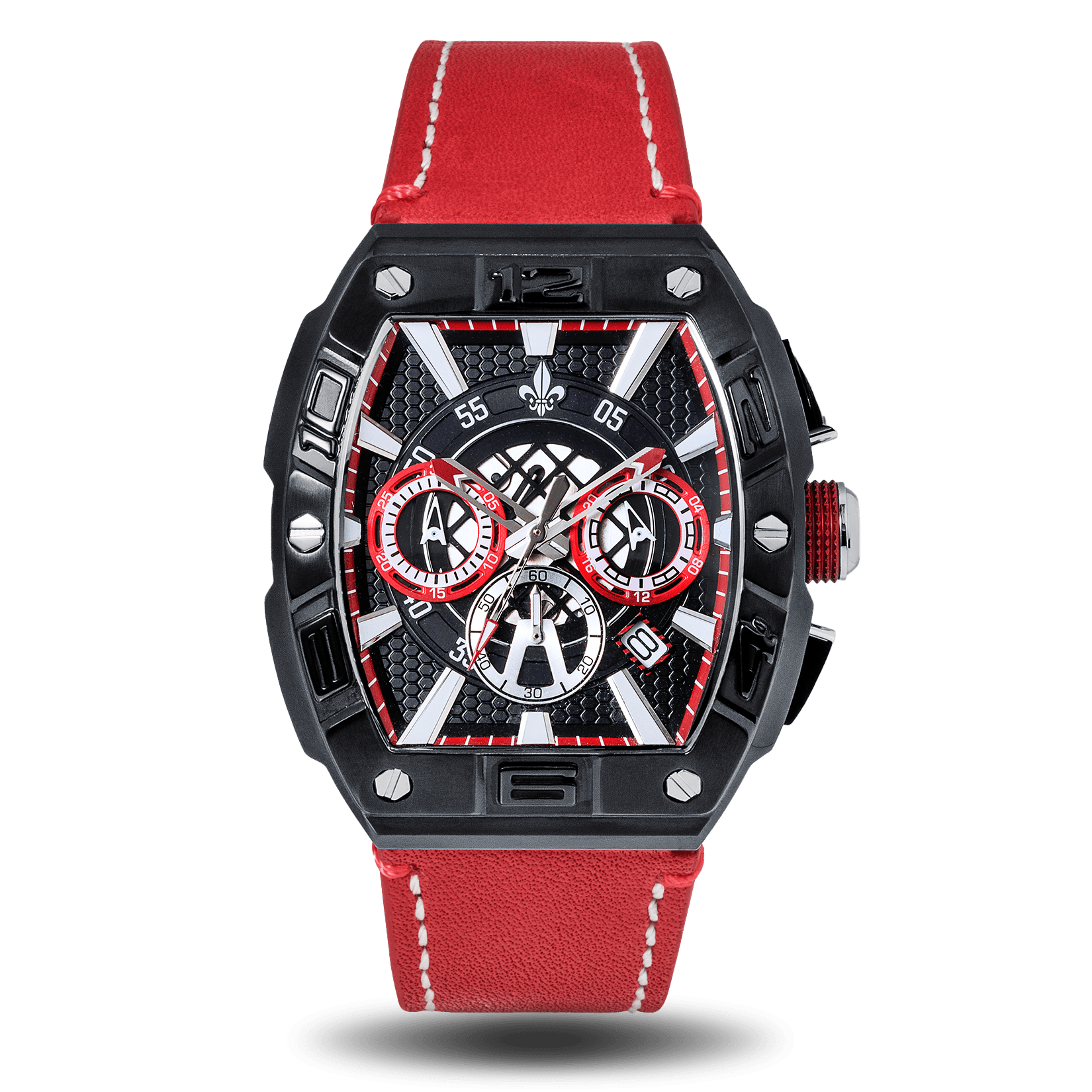 The Intrepid Chronograph - Red