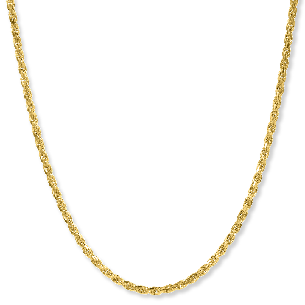 The Gold Rope Necklace - Italian Collection