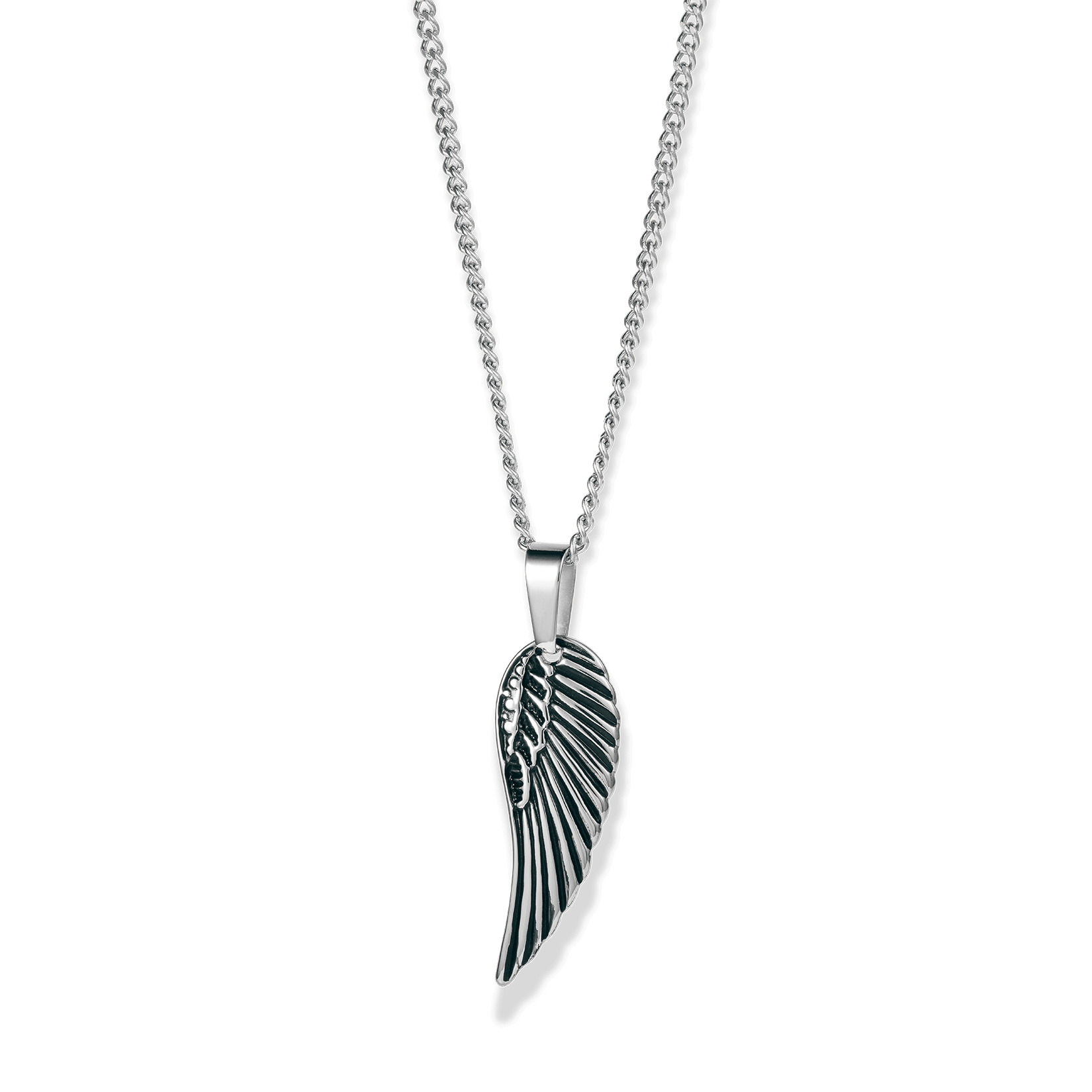 The Silver Wing Pendant - Essentials Collection