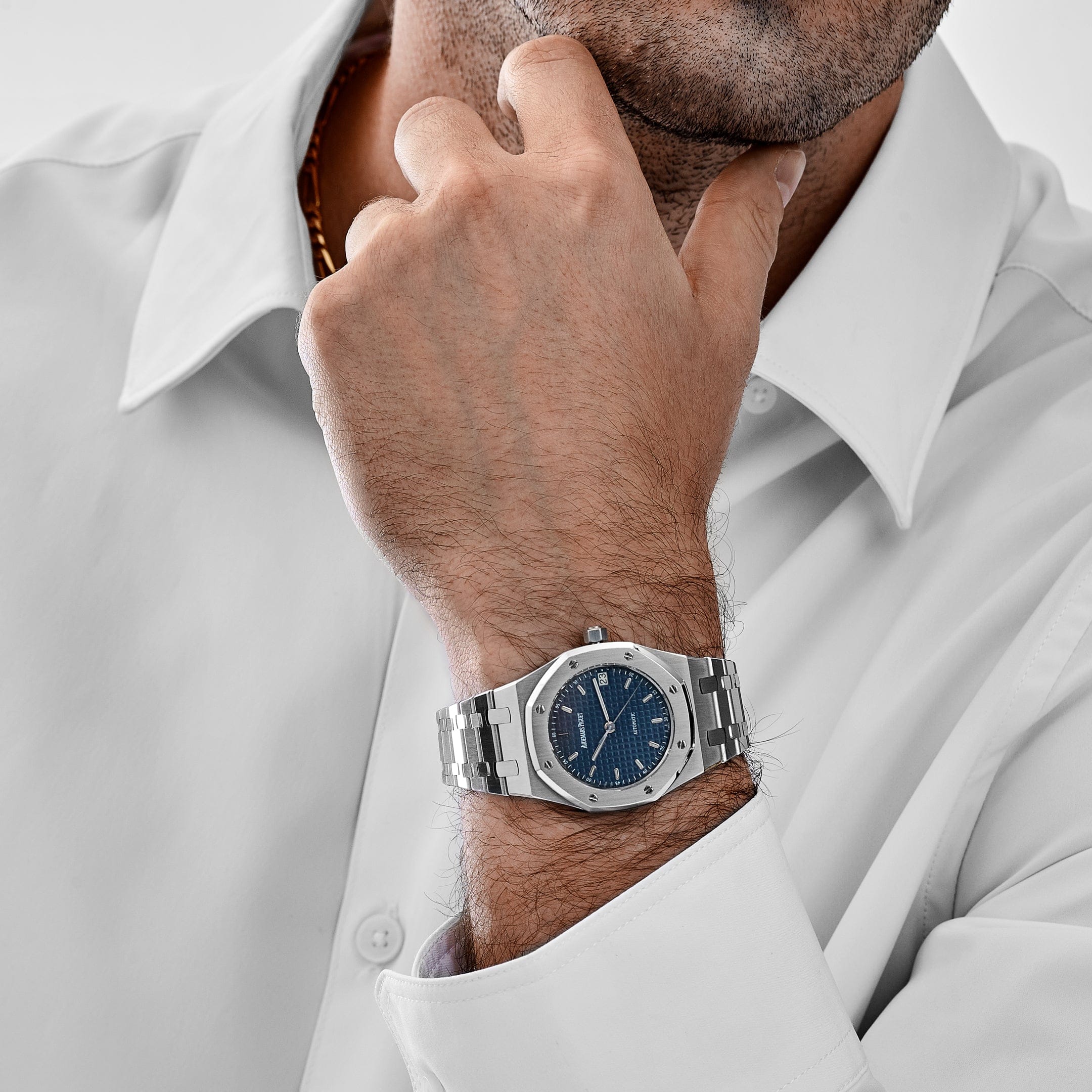 Lorin x A Royal Oak Stainless Steel Blue