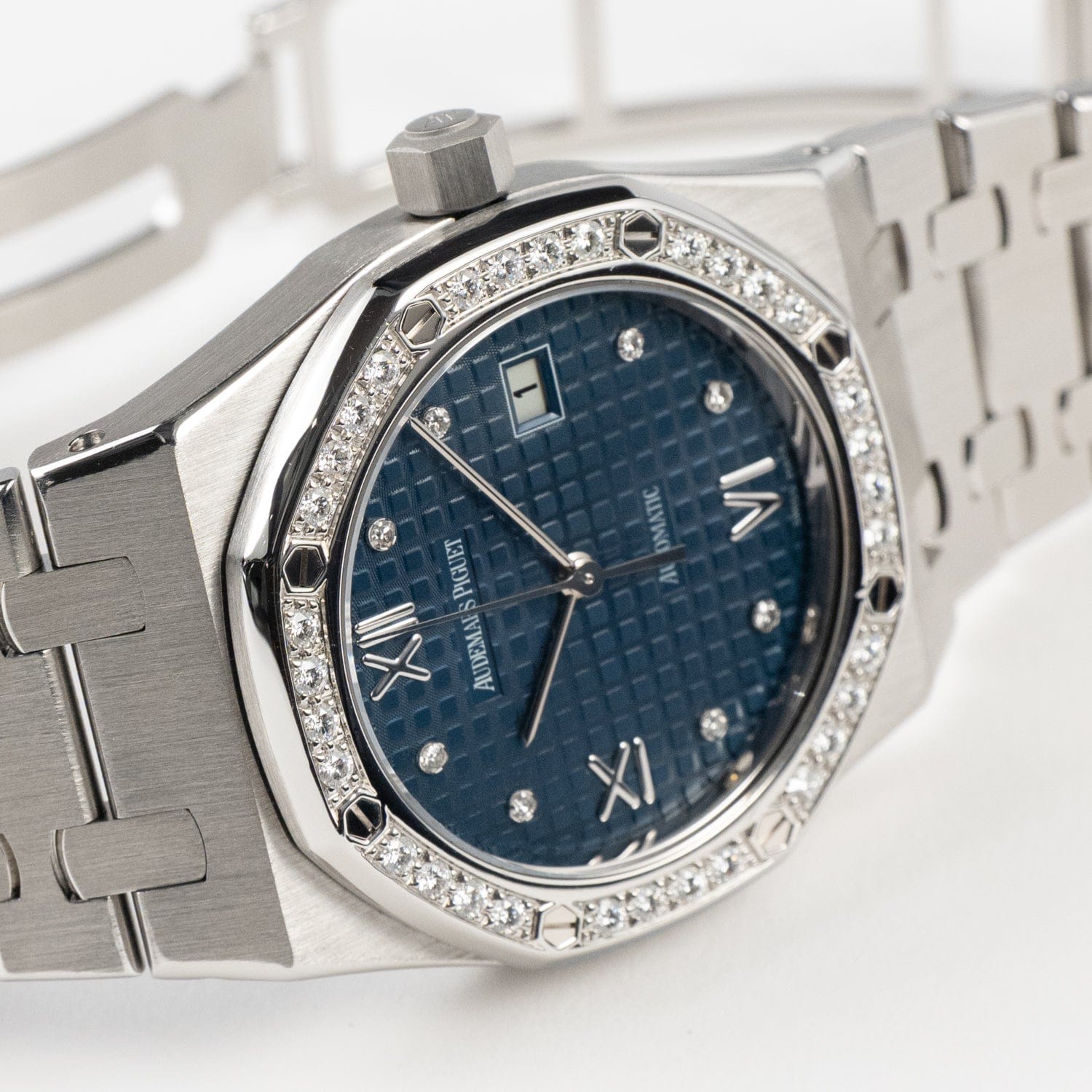 Lorin x A Ladies Royal Oak Stainless Steel Blue