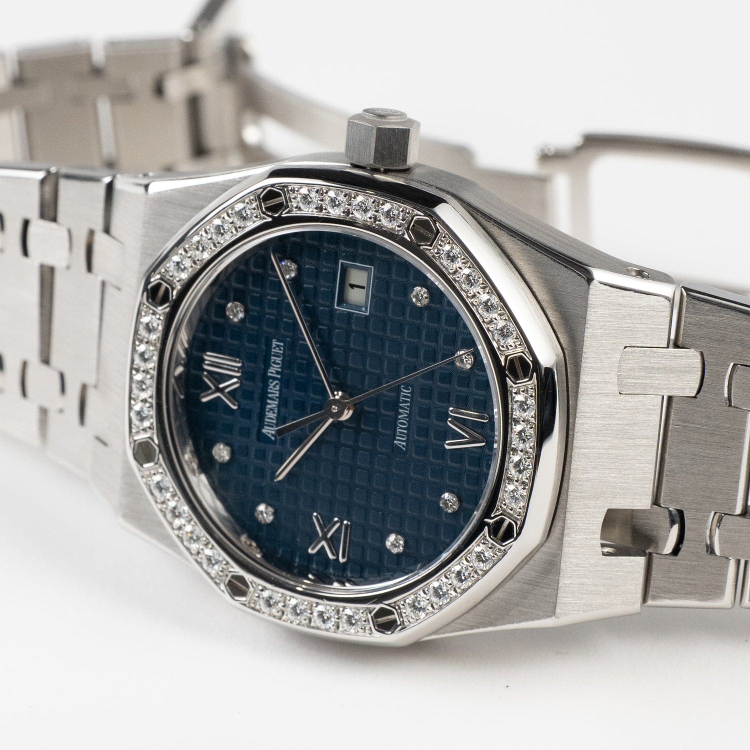 Lorin x A Ladies Royal Oak Stainless Steel Blue