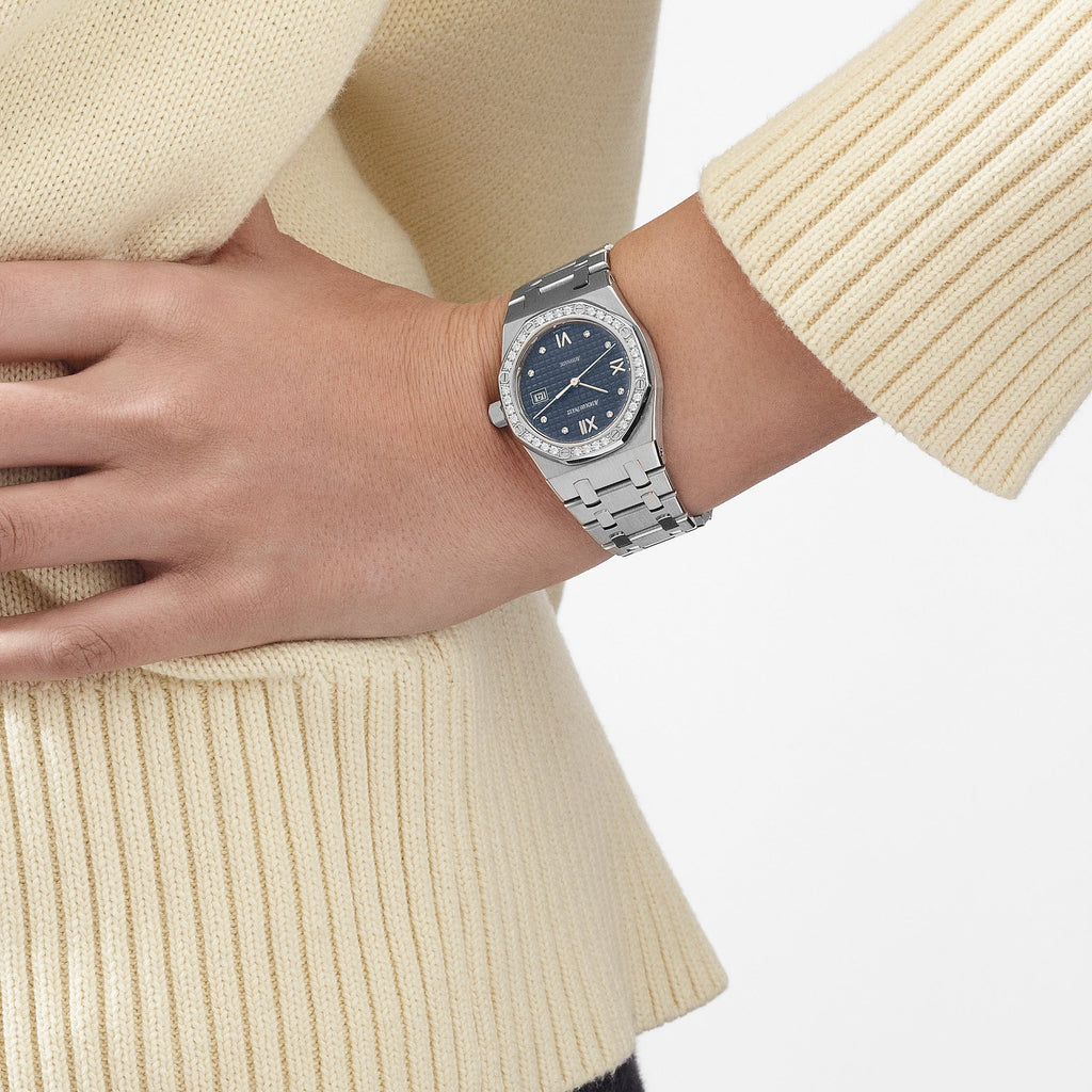 Lorin x A Ladies Royal Oak Stainless Steel Blue