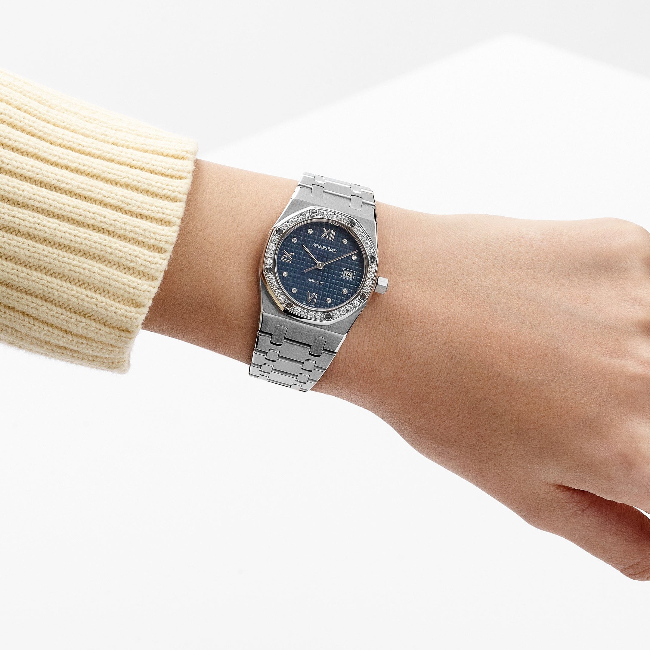Lorin x A Ladies Royal Oak Stainless Steel Blue