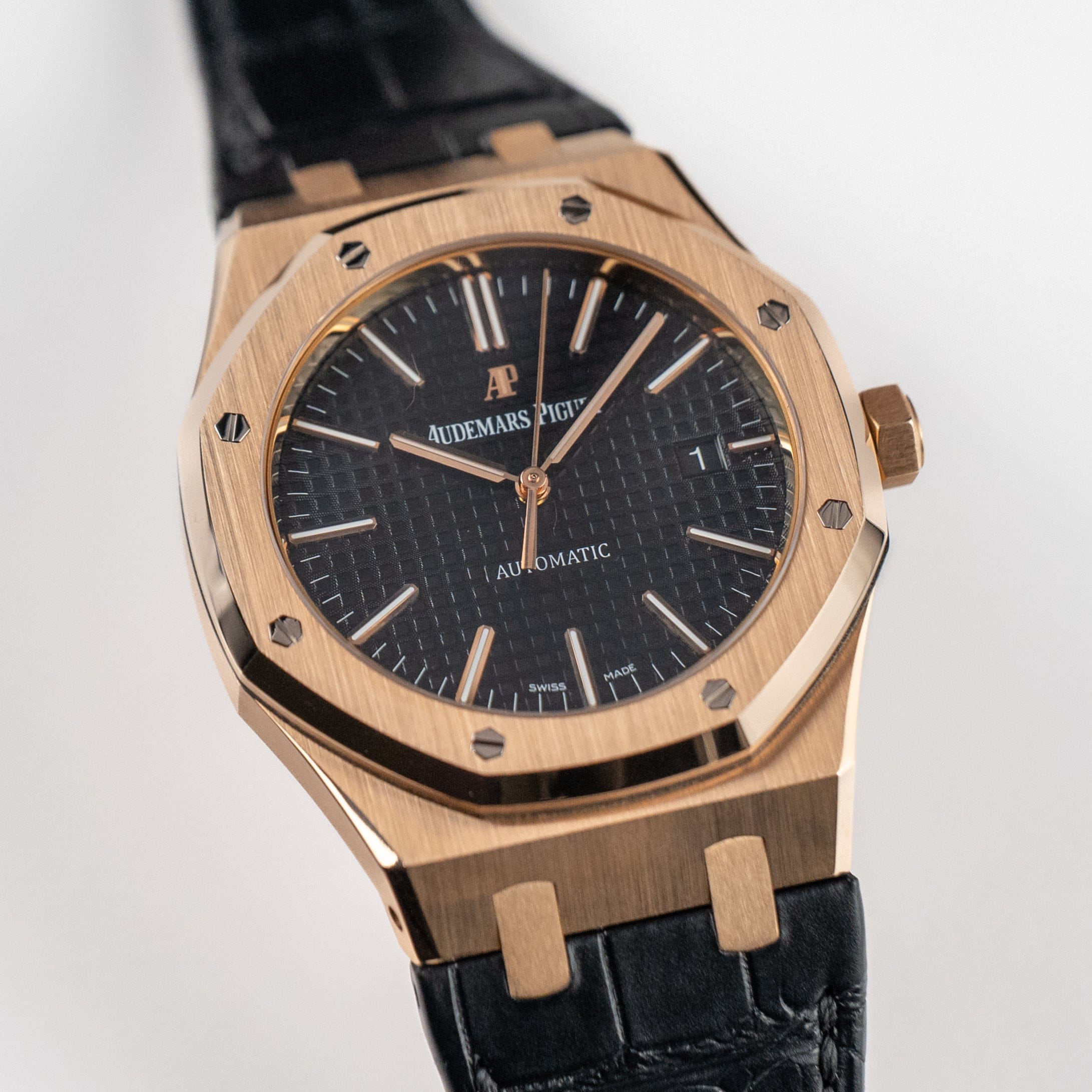 Lorin x A Royal Oak Rose Gold Black