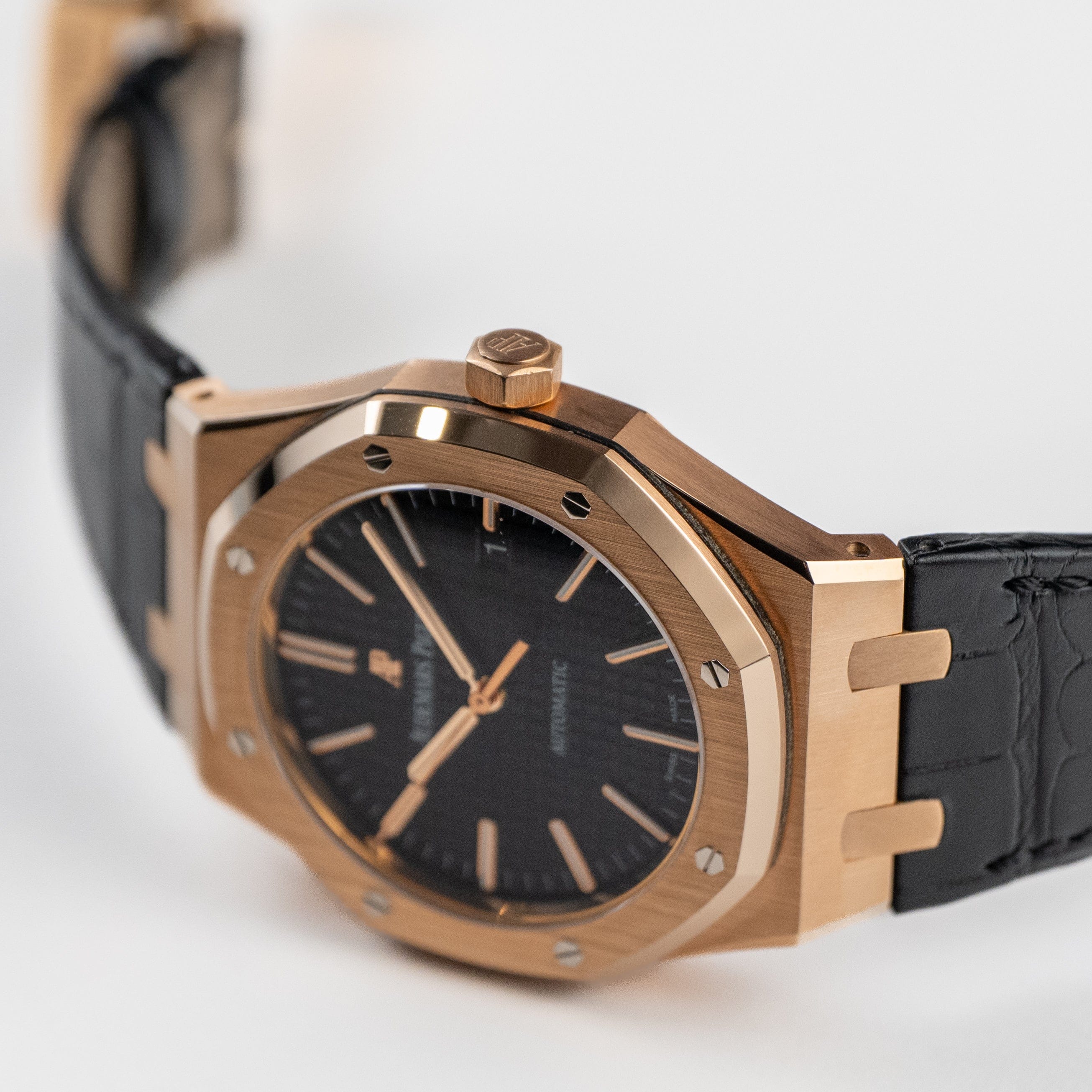 Lorin x A Royal Oak Rose Gold Black