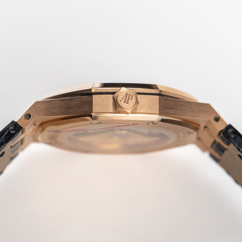 Lorin x A Royal Oak Rose Gold Black