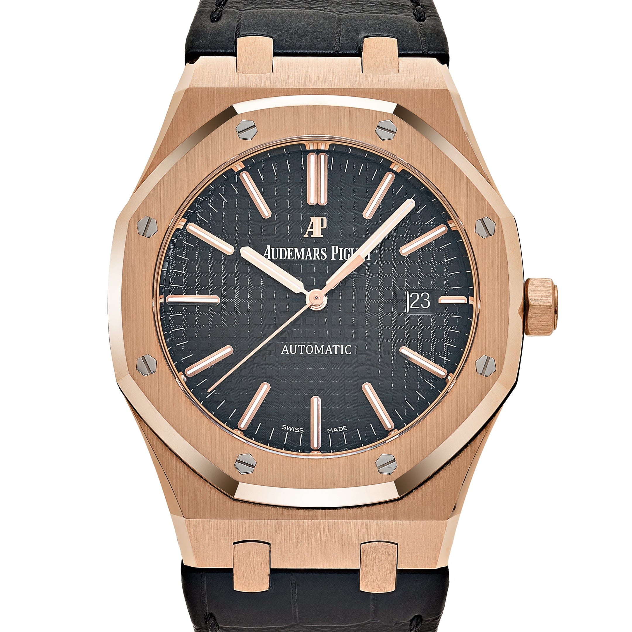 Lorin x A Royal Oak Rose Gold Black