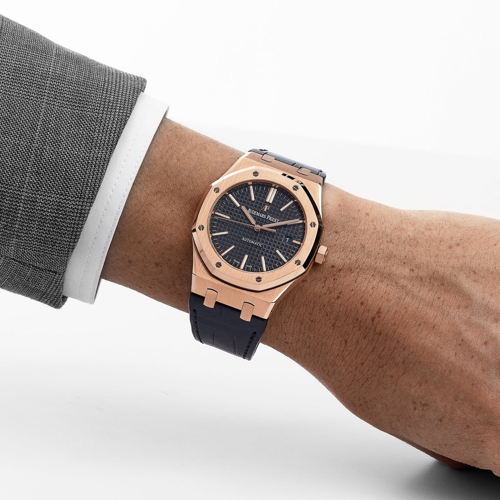 Lorin x A Royal Oak Rose Gold Black