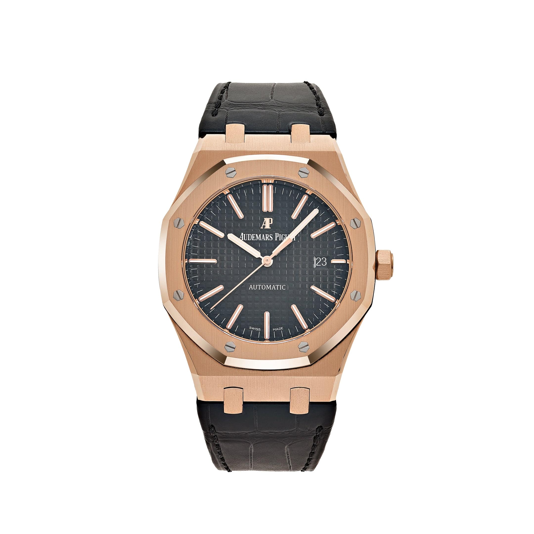 Lorin x A Royal Oak Rose Gold Black