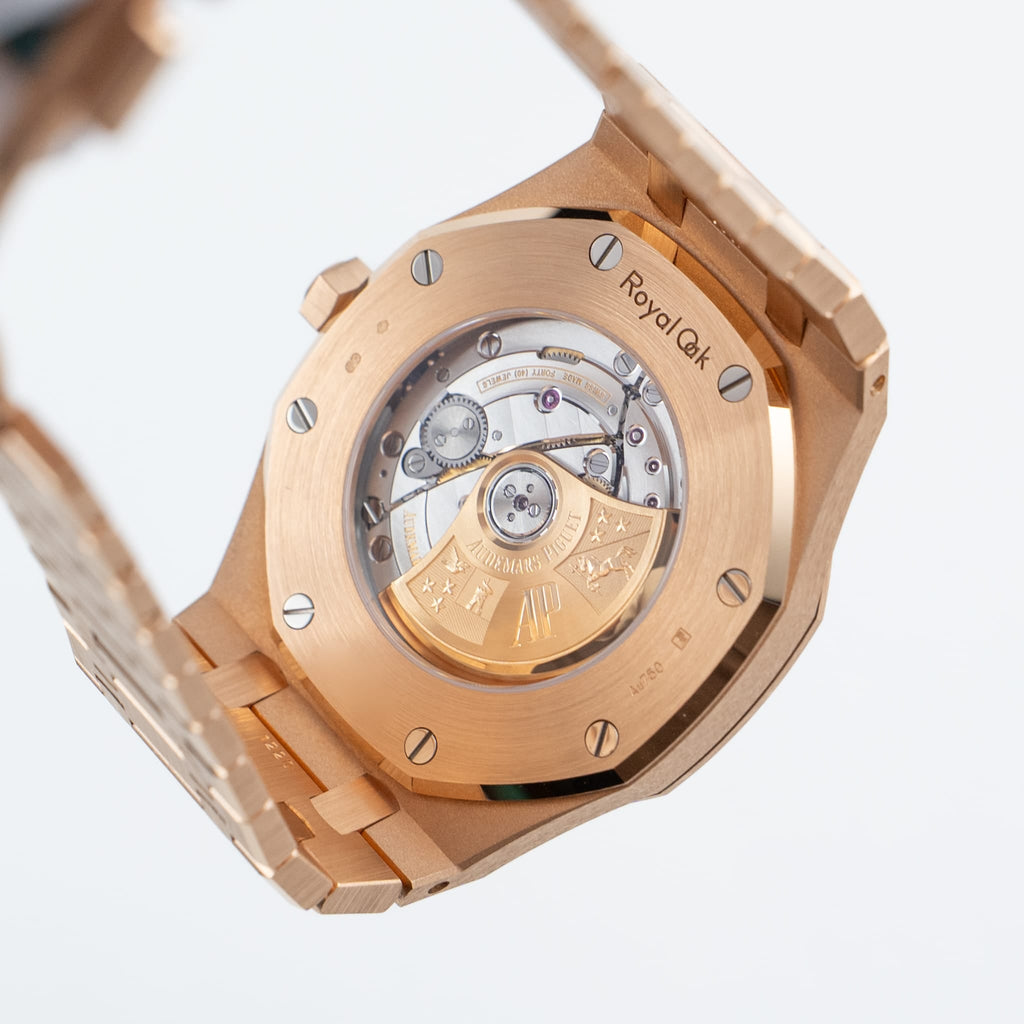 Lorin x A Royal Oak Rose Gold Rainbow Sapphires