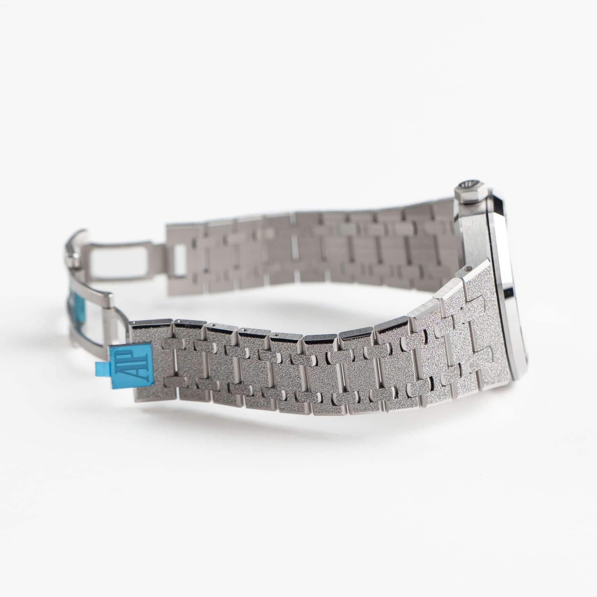 Lorin x A Royal Oak Double Balance Wheel White Gold Rainbow Sapphires