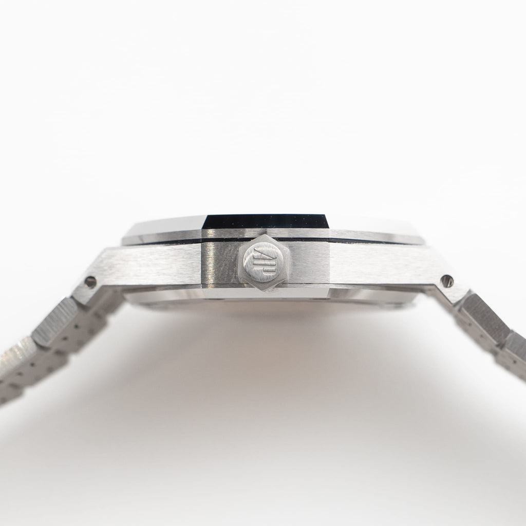 Lorin x A Royal Oak Double Balance Wheel White Gold Rainbow Sapphires