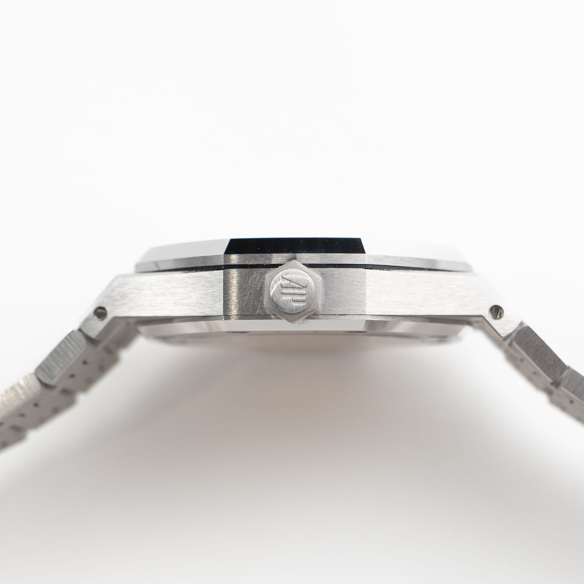 Lorin x A Royal Oak Double Balance Wheel White Gold Rainbow Sapphires
