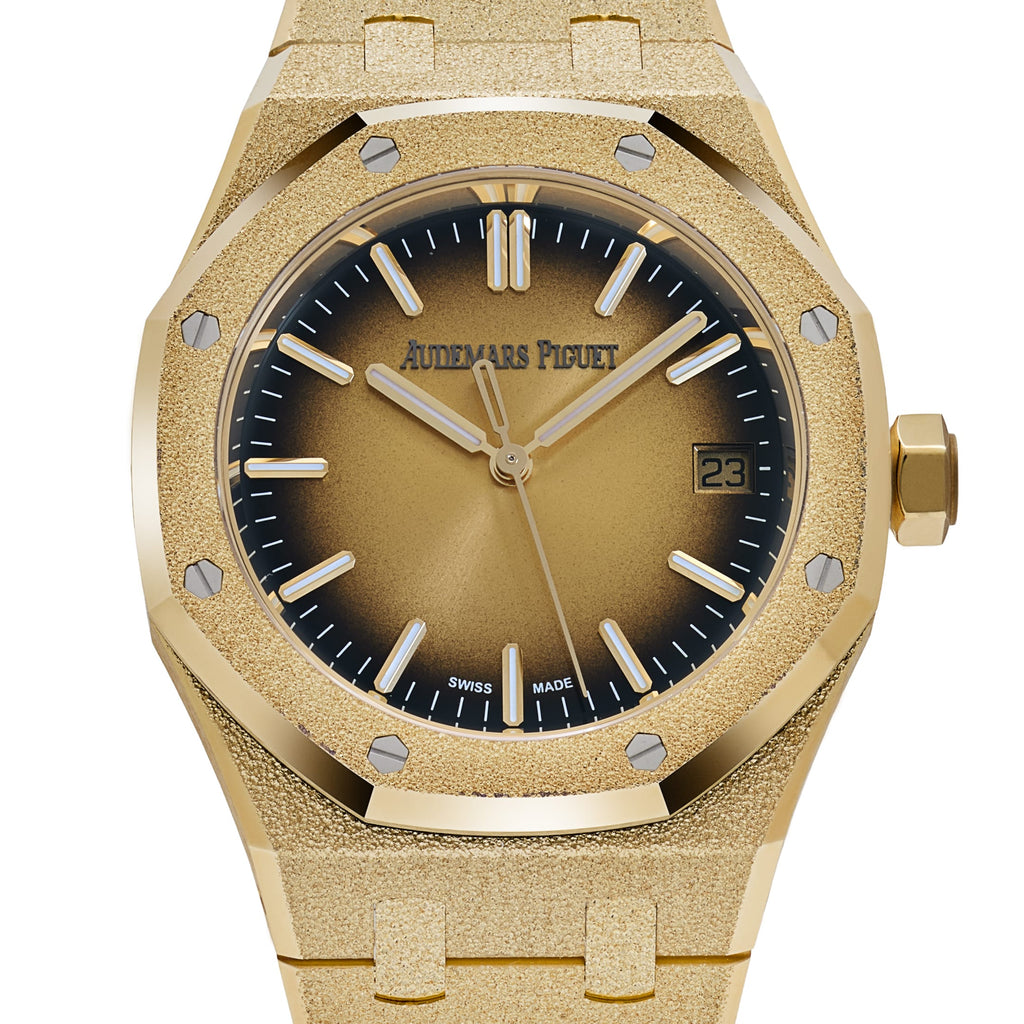 Lorin x A Royal Oak Yellow Gold Smoked Yellow