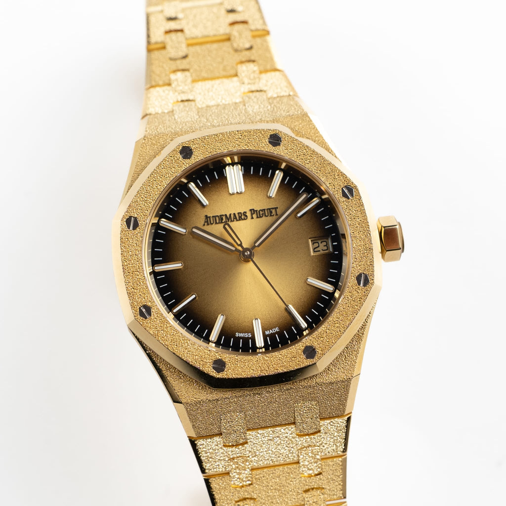 Lorin x A Royal Oak Yellow Gold Smoked Yellow