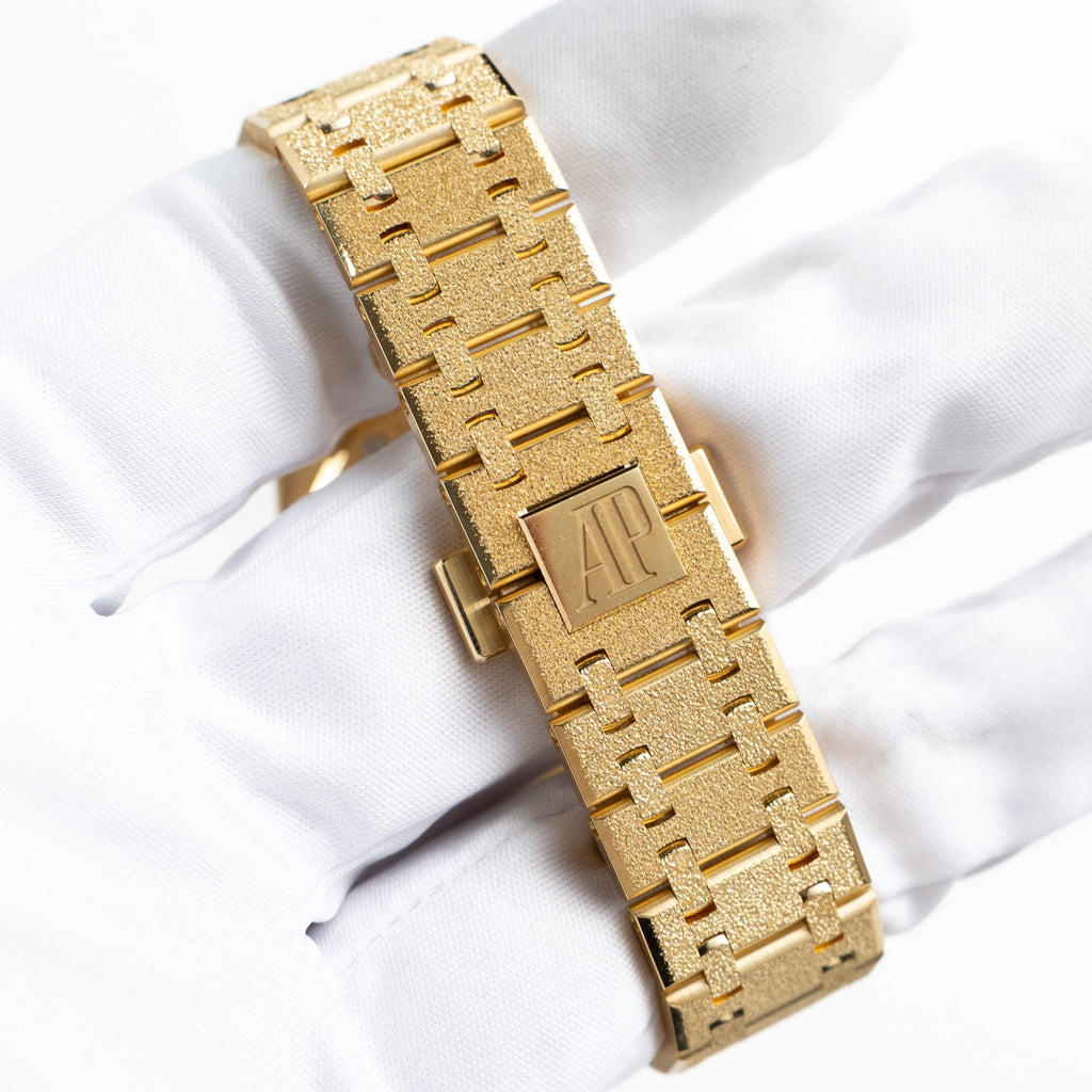Lorin x A Royal Oak Yellow Gold Smoked Yellow