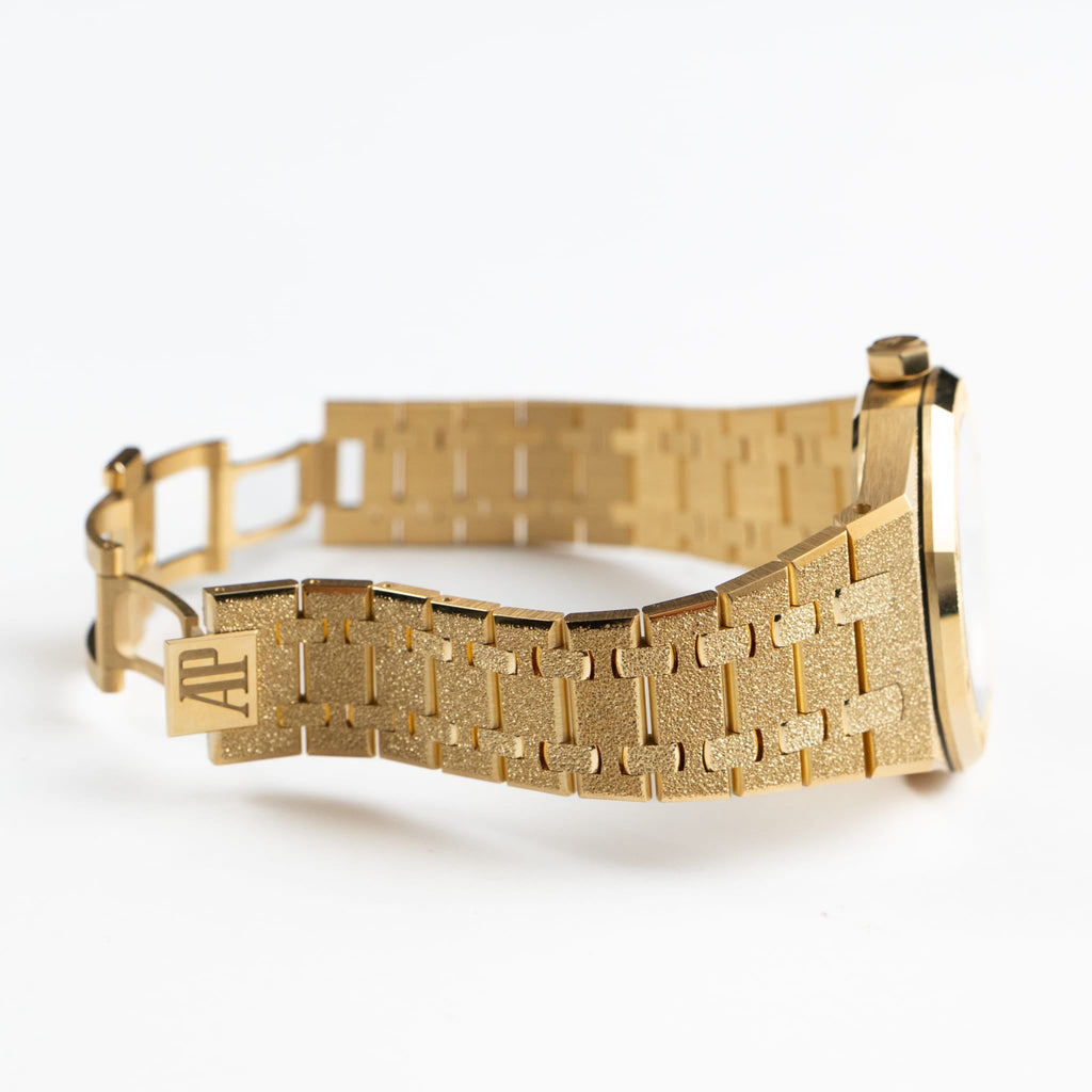 Lorin x A Royal Oak Yellow Gold Smoked Yellow