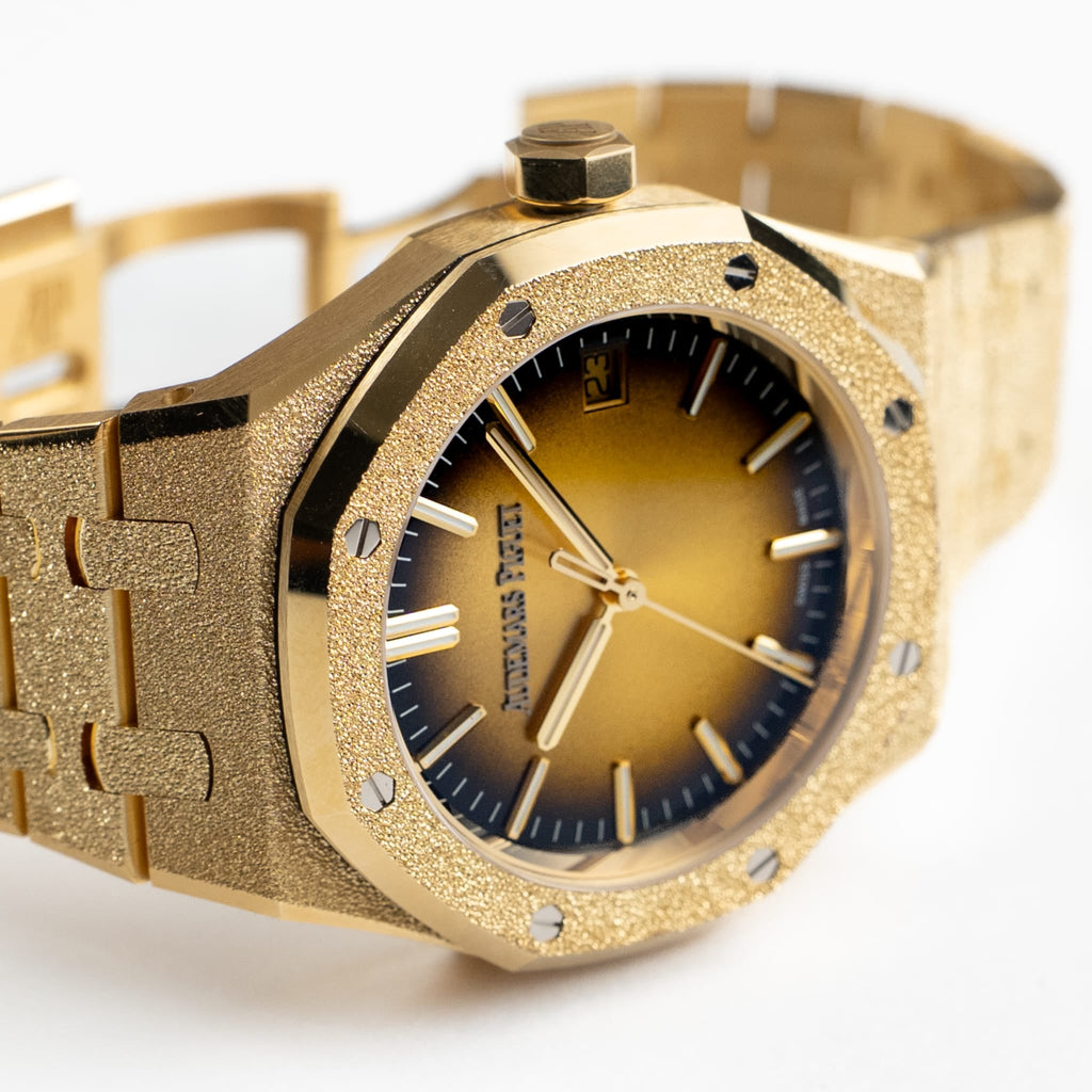 Lorin x A Royal Oak Yellow Gold Smoked Yellow