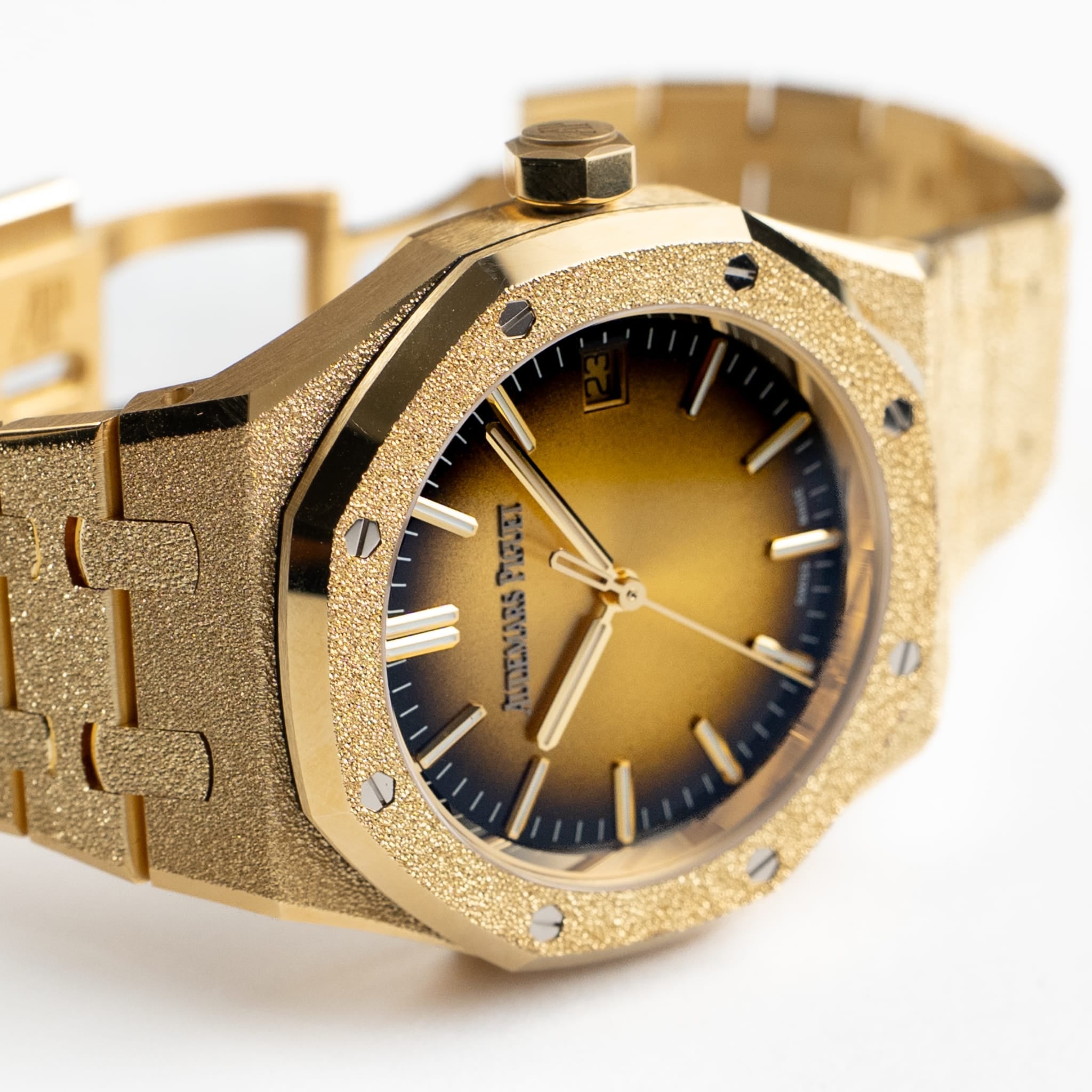 Lorin x A Royal Oak Yellow Gold Smoked Yellow