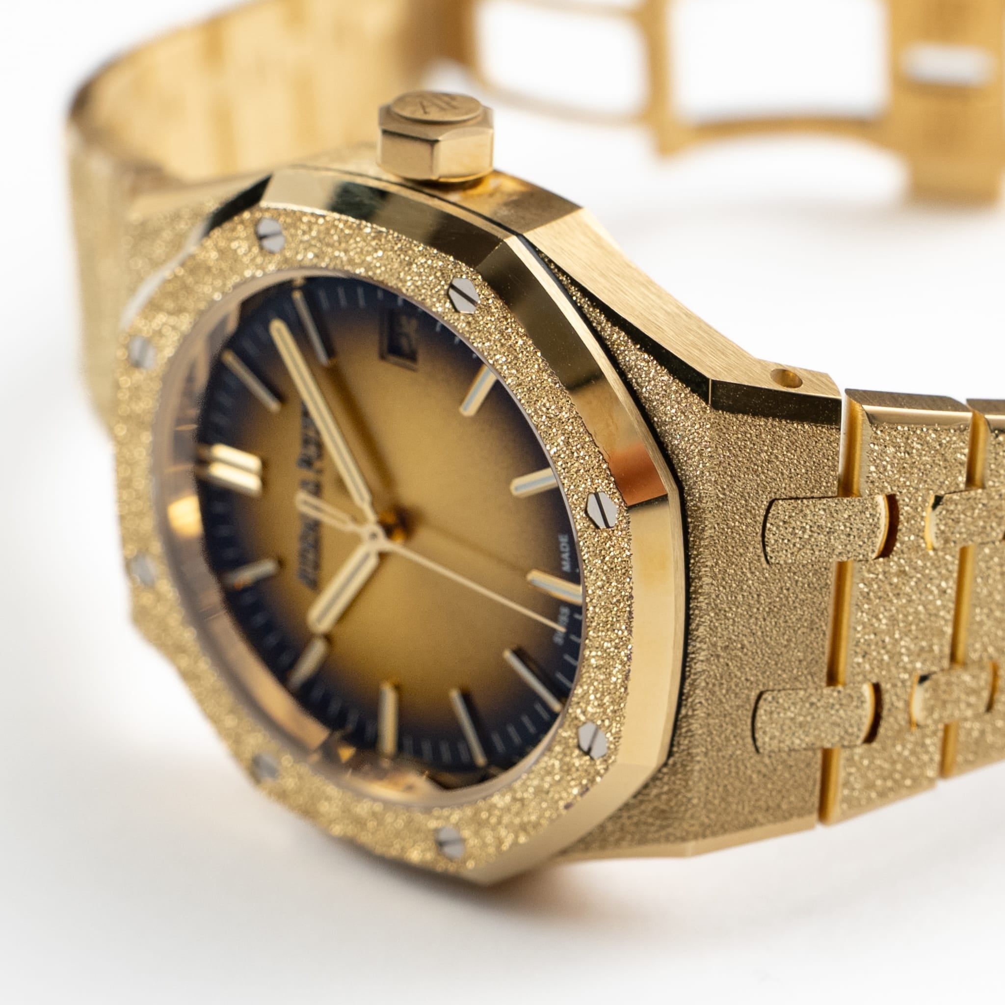 Lorin x A Royal Oak Yellow Gold Smoked Yellow