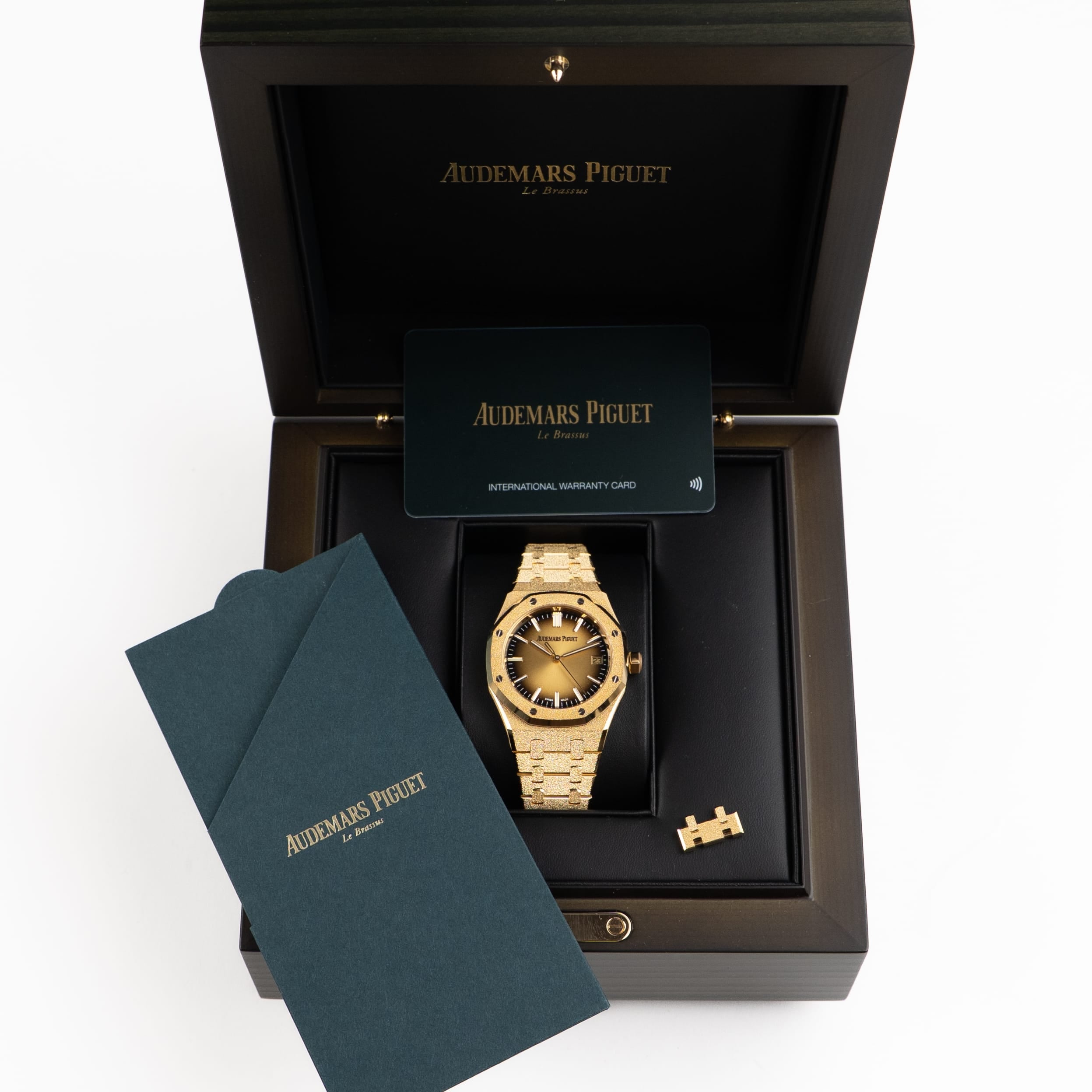 Lorin x A Royal Oak Yellow Gold Smoked Yellow