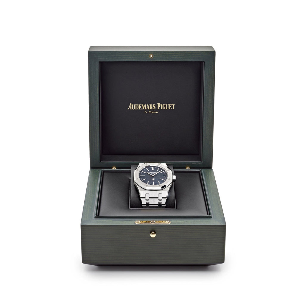 Lorin x A Jumbo Royal Oak Stainless Steel Blue