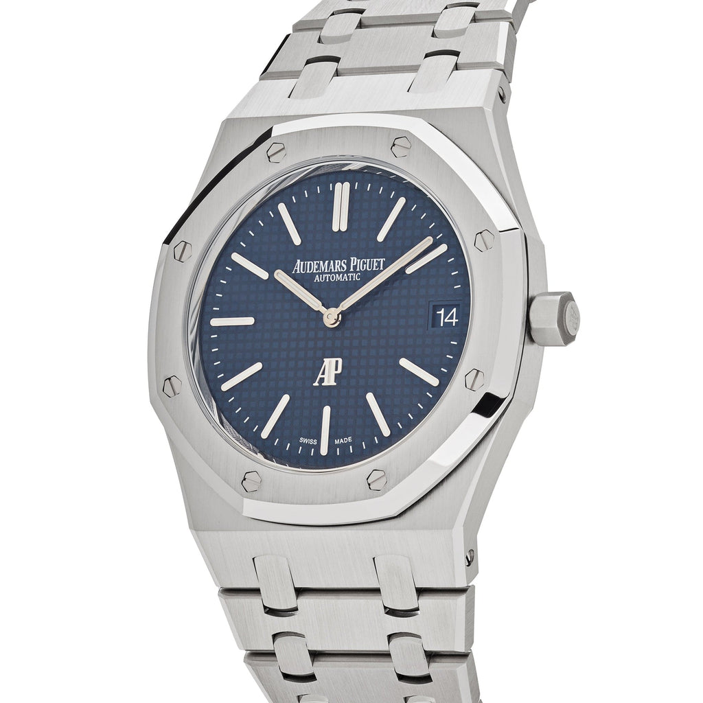 Lorin x A Jumbo Royal Oak Stainless Steel Blue