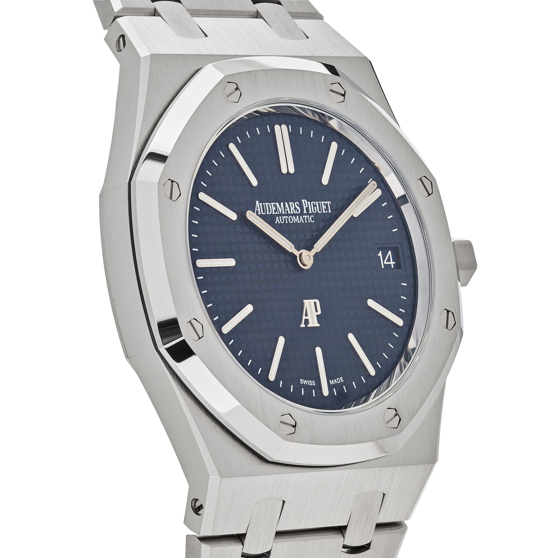 Lorin x A Jumbo Royal Oak Stainless Steel Blue