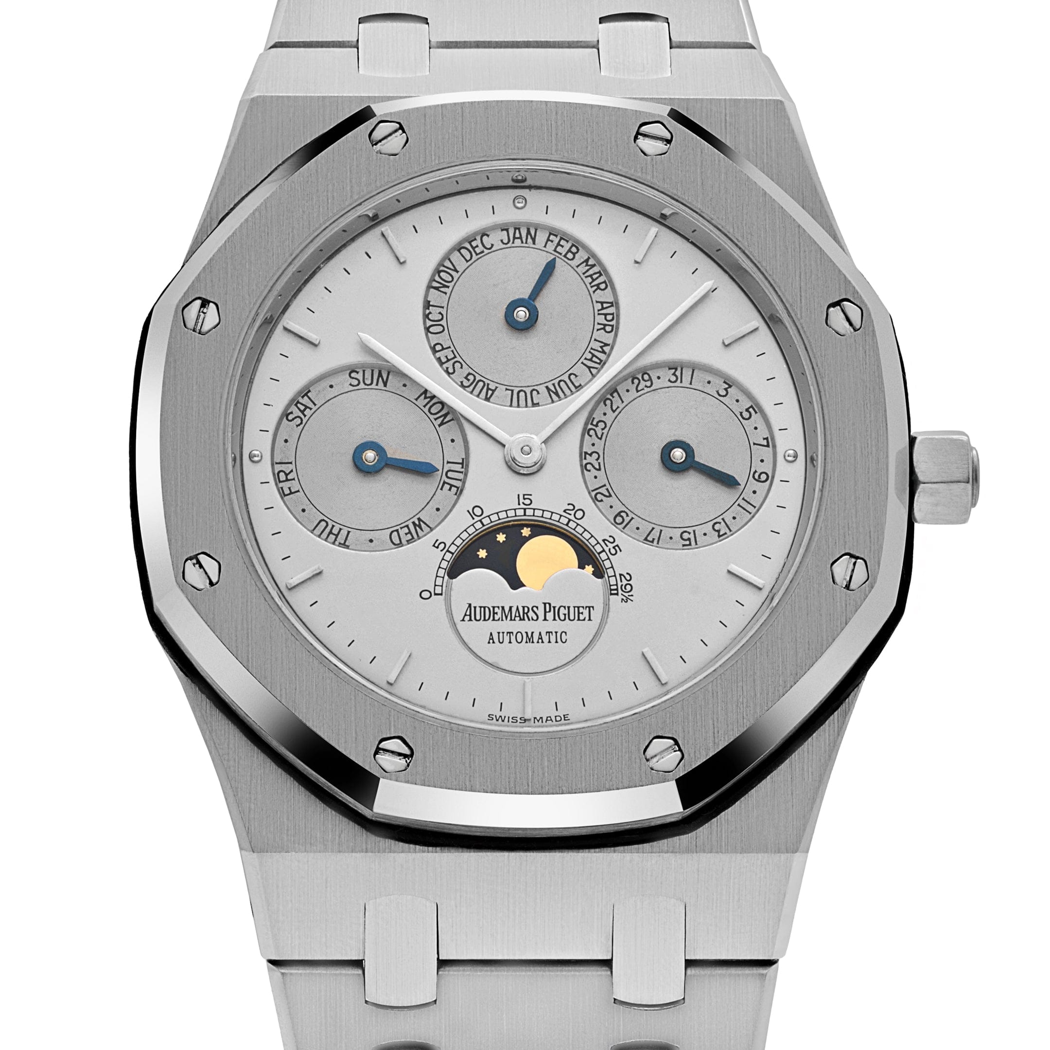 Lorin x A Royal Oak Perpetual Calendar Stainless Steel Silver