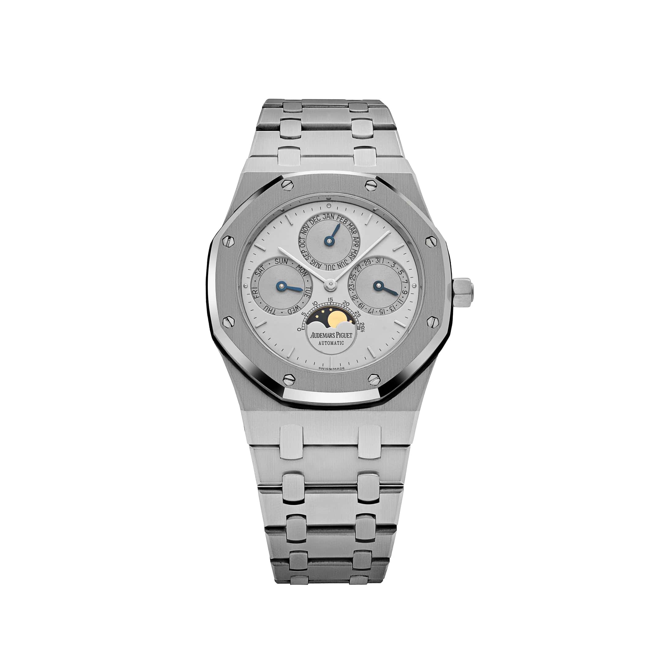 Lorin x A Royal Oak Perpetual Calendar Stainless Steel Silver