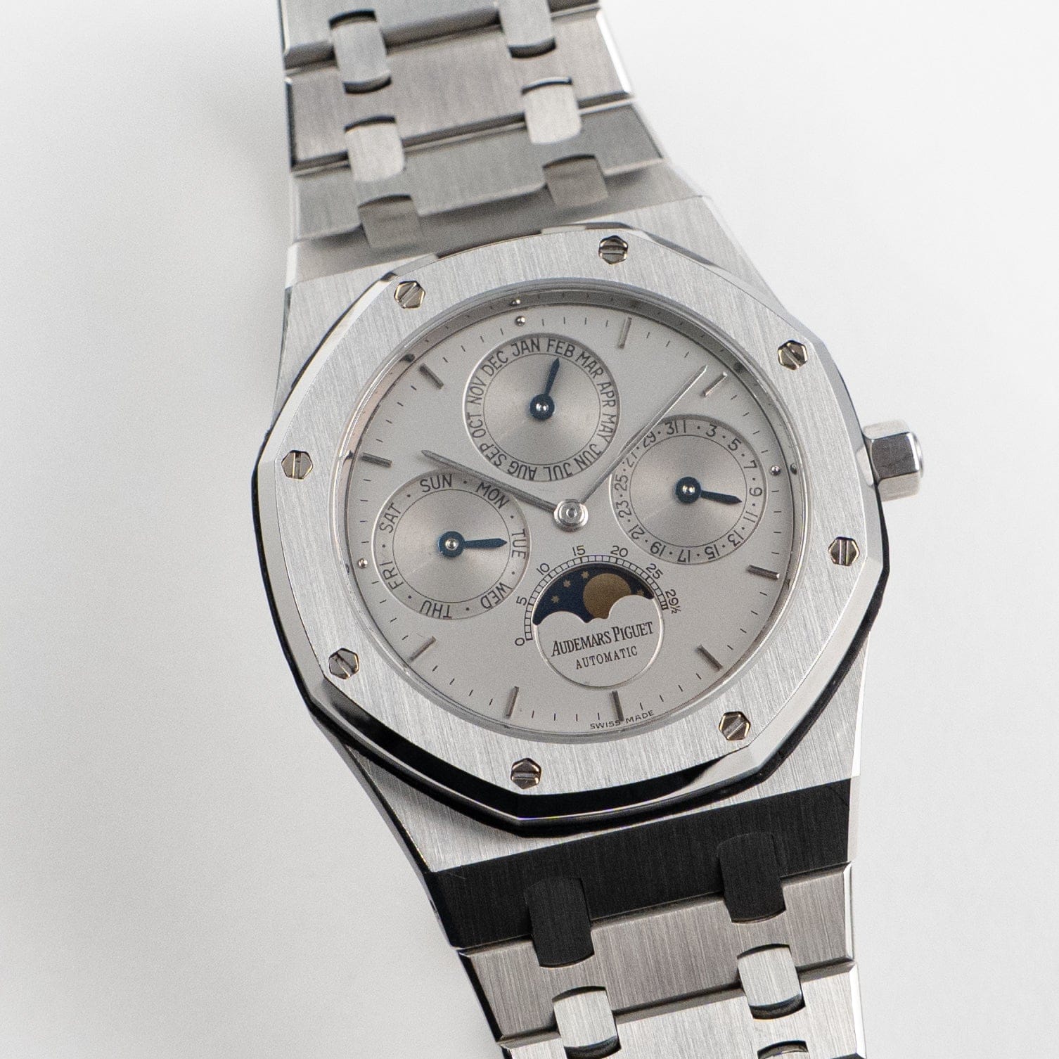 Lorin x A Royal Oak Perpetual Calendar Stainless Steel Silver