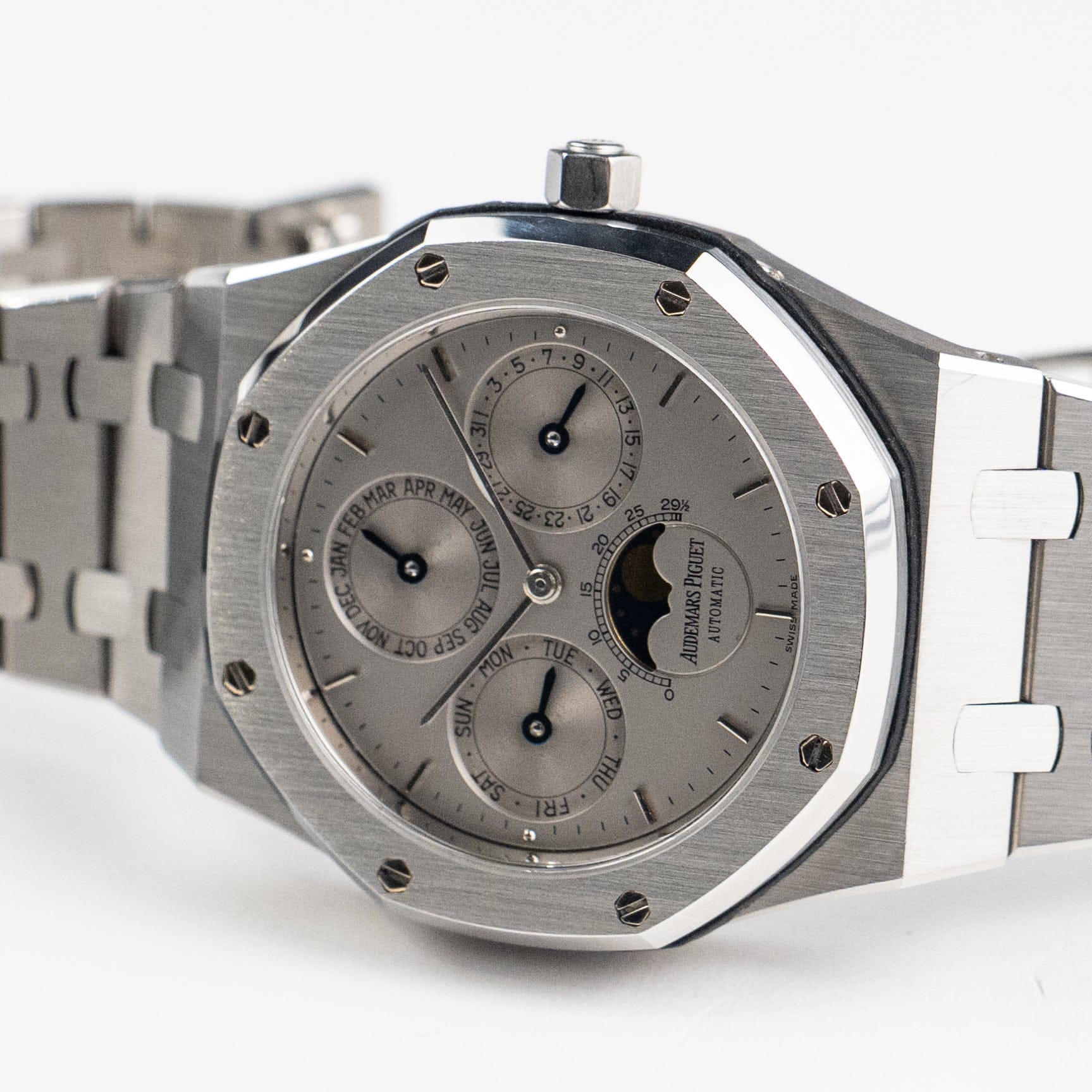 Lorin x A Royal Oak Perpetual Calendar Stainless Steel Silver