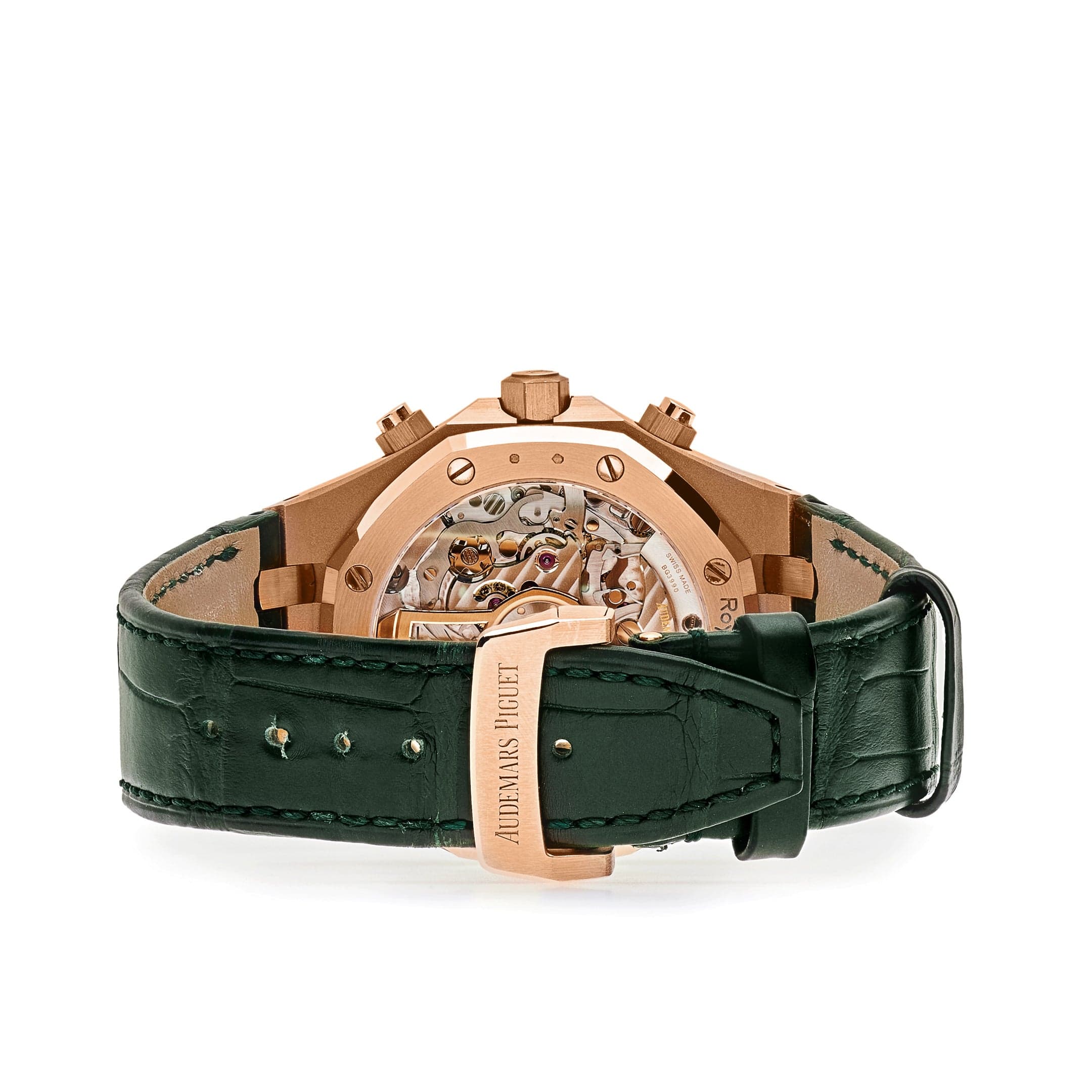 Lorin x A Royal Oak Chronograph Rose Gold Green