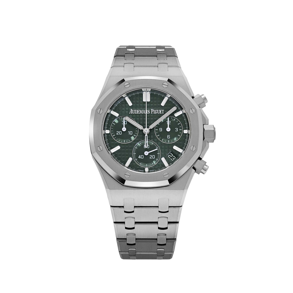 Lorin x A Royal Oak Chronograph Stainless Steel Green