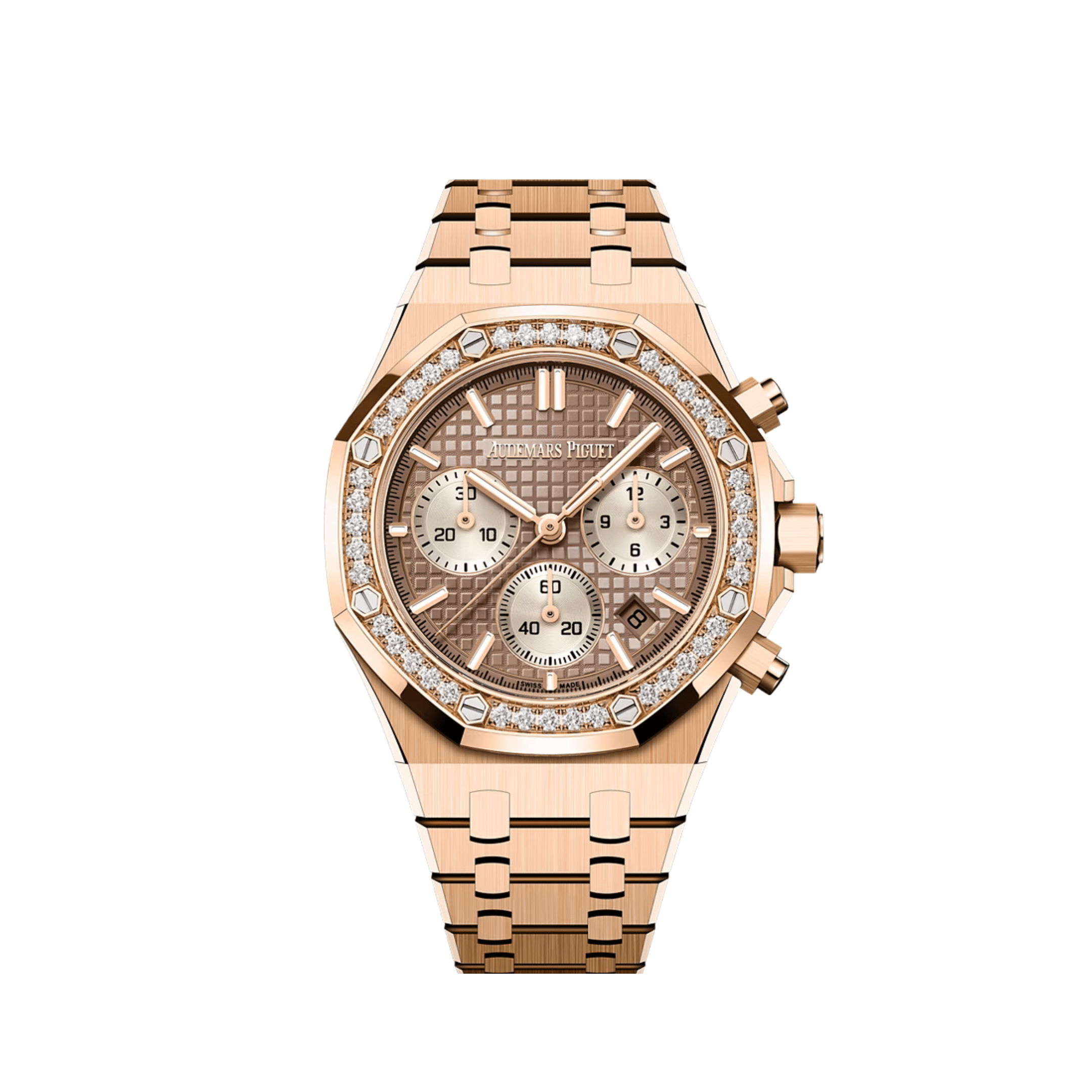 Lorin x A Royal Oak Chronograph Rose Gold Sand Gold-Toned