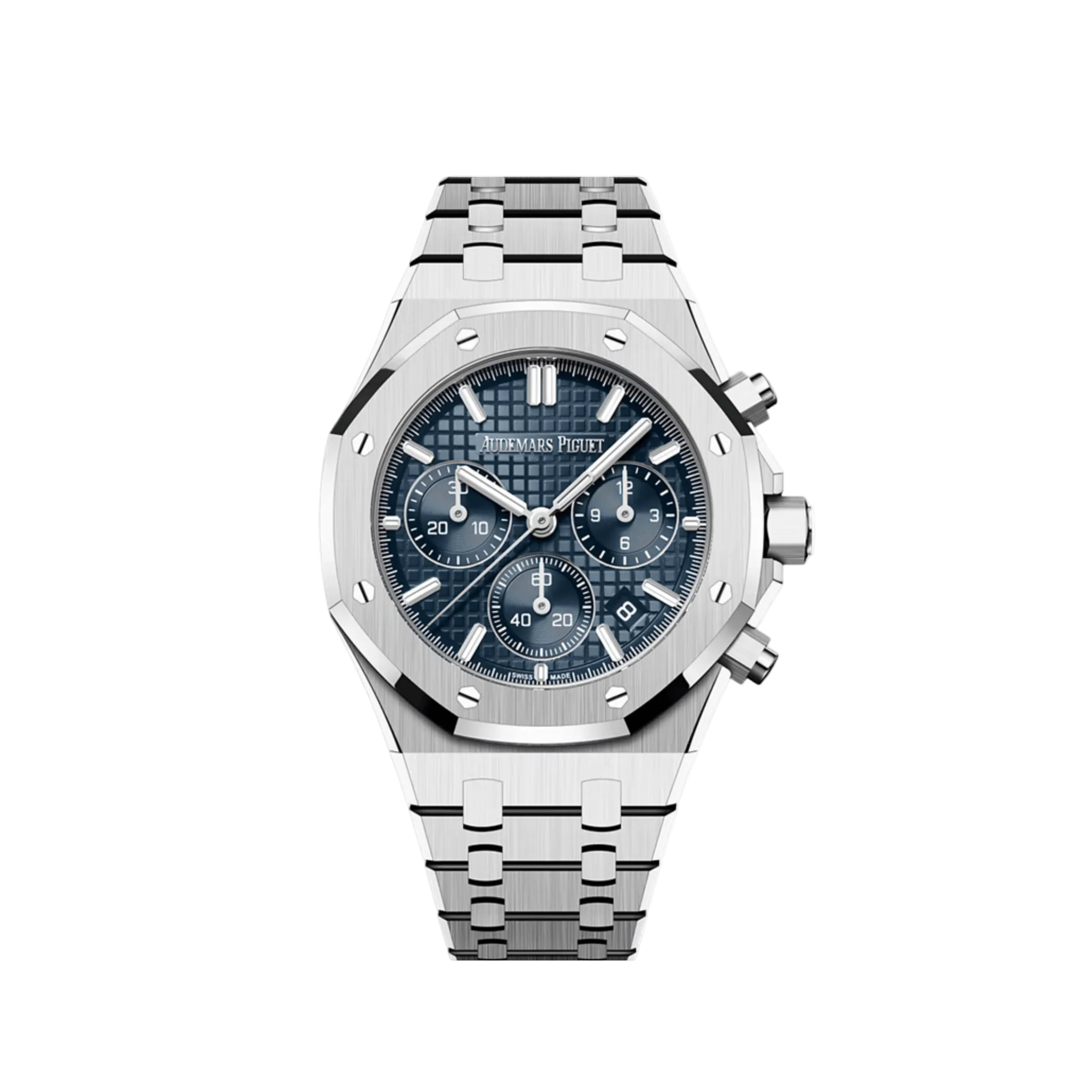 Lorin x A Royal Oak Chronograph Stainless Steel Blue