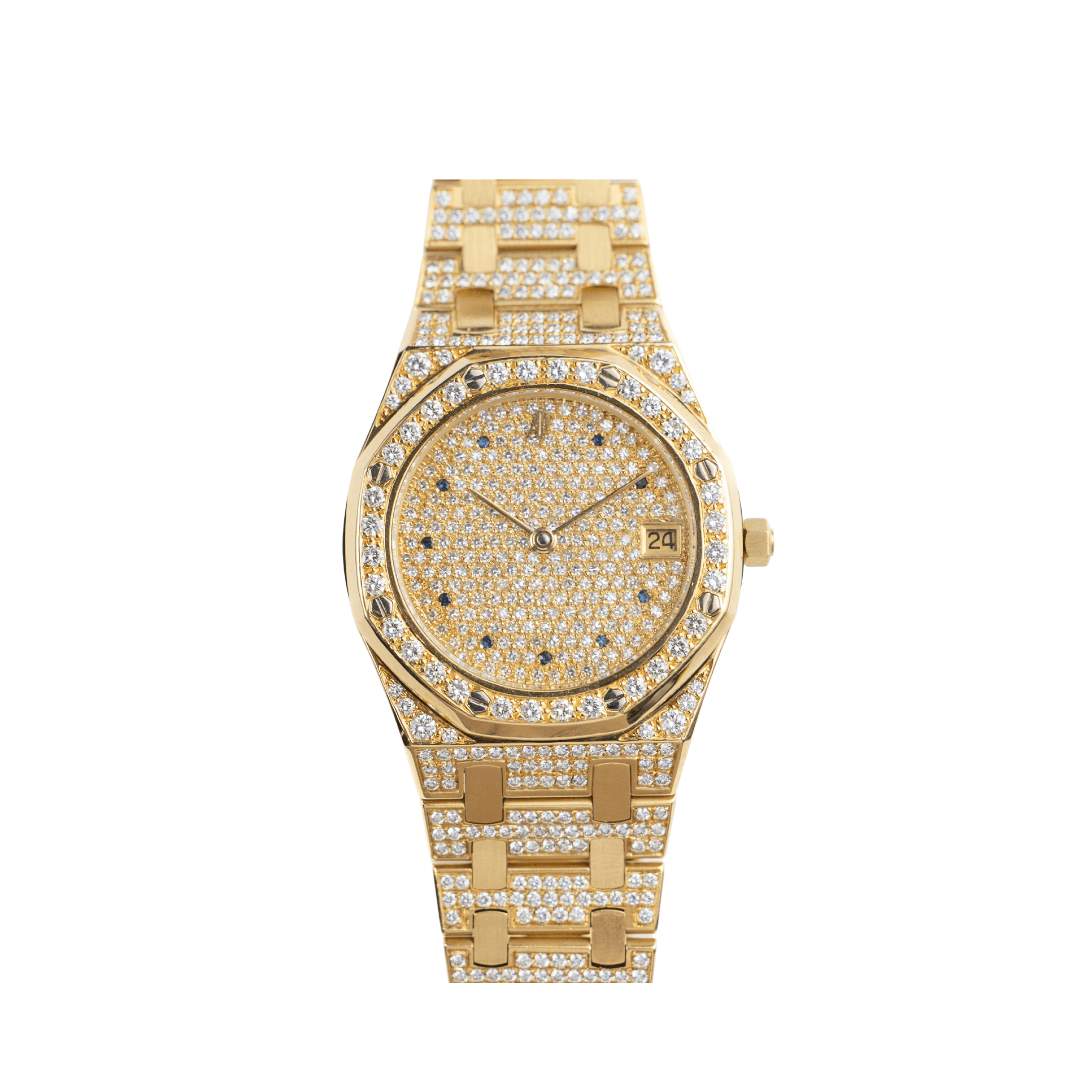 Lorin x A Royal Oak Yellow Gold Blue
