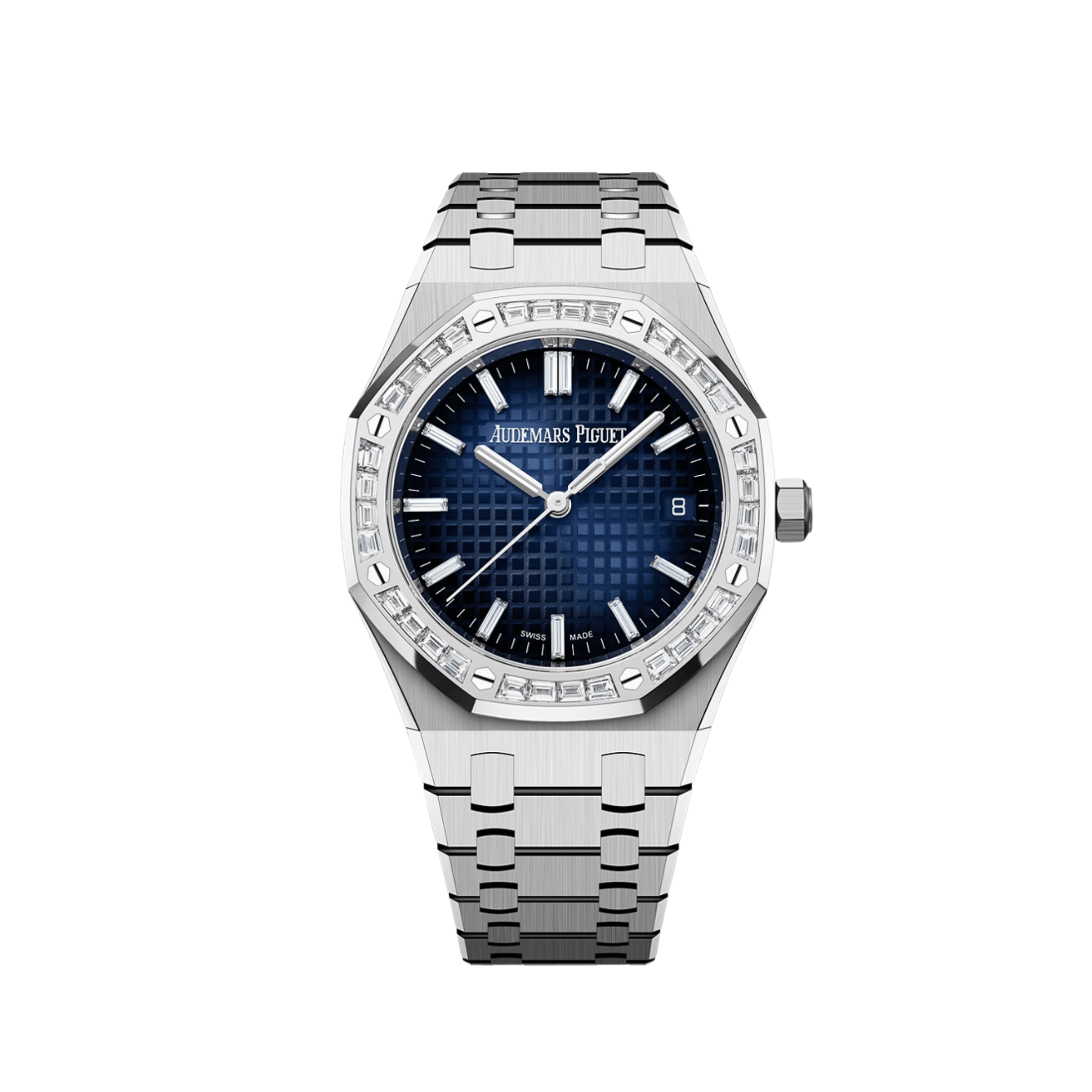 Lorin x A Royal Oak White Gold Smoked Blue