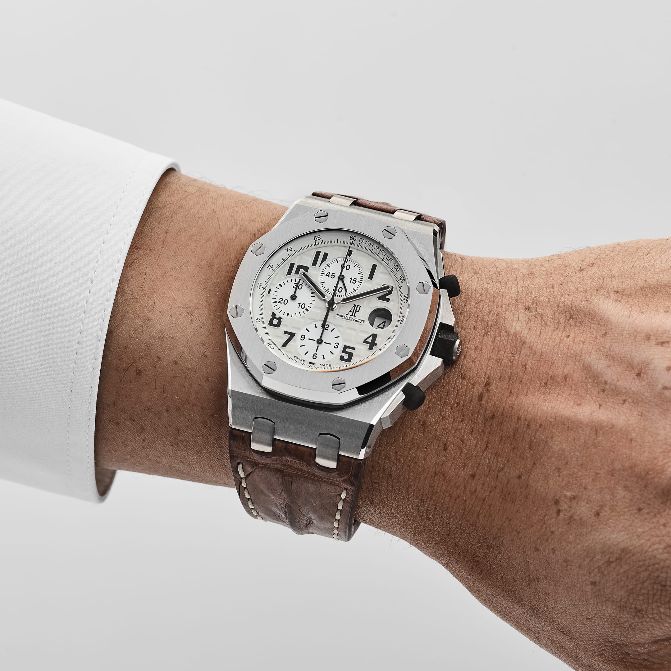 Lorin x A Royal Oak Offshore Chronograph White