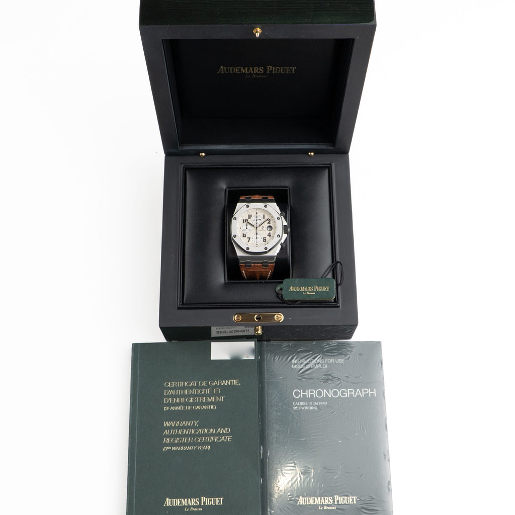 Lorin x A Royal Oak Offshore Chronograph White
