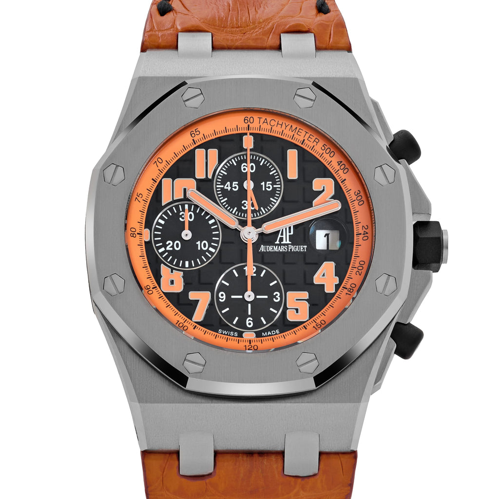 Lorin x A Royal Oak Offshore Chronograph Stainless Steel Black Orange