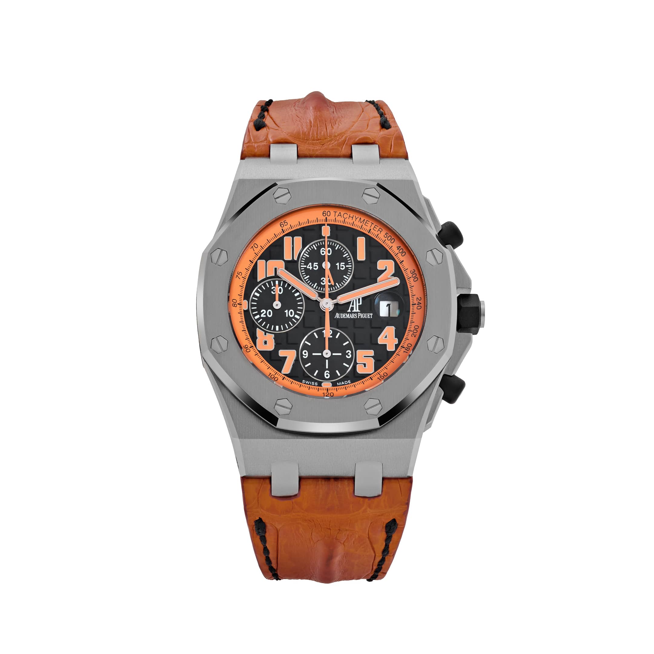 Lorin x A Royal Oak Offshore Chronograph Stainless Steel Black Orange