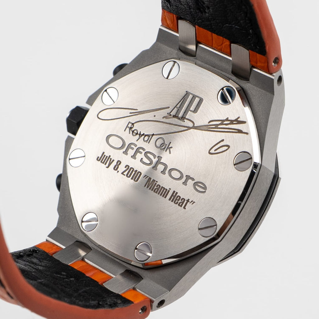 Lorin x A Royal Oak Offshore Chronograph Stainless Steel Black Orange