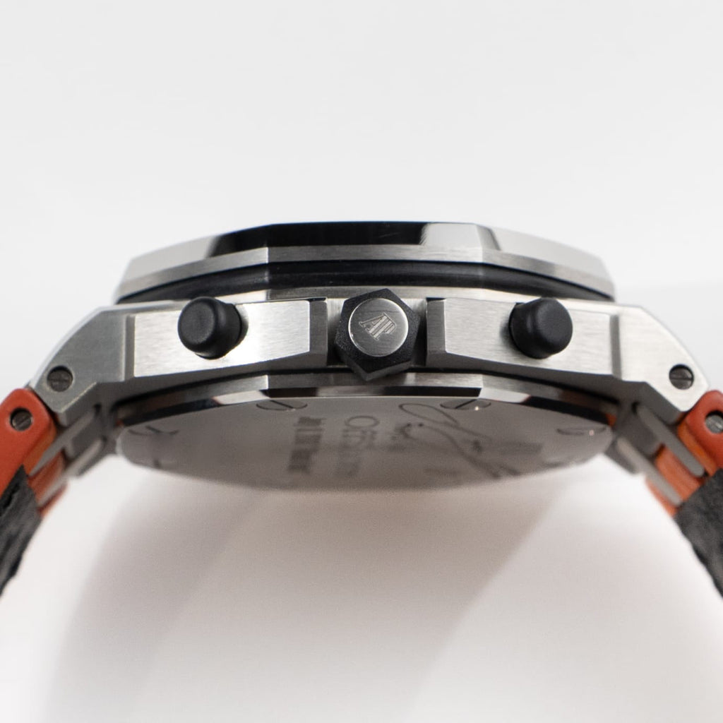 Lorin x A Royal Oak Offshore Chronograph Stainless Steel Black Orange