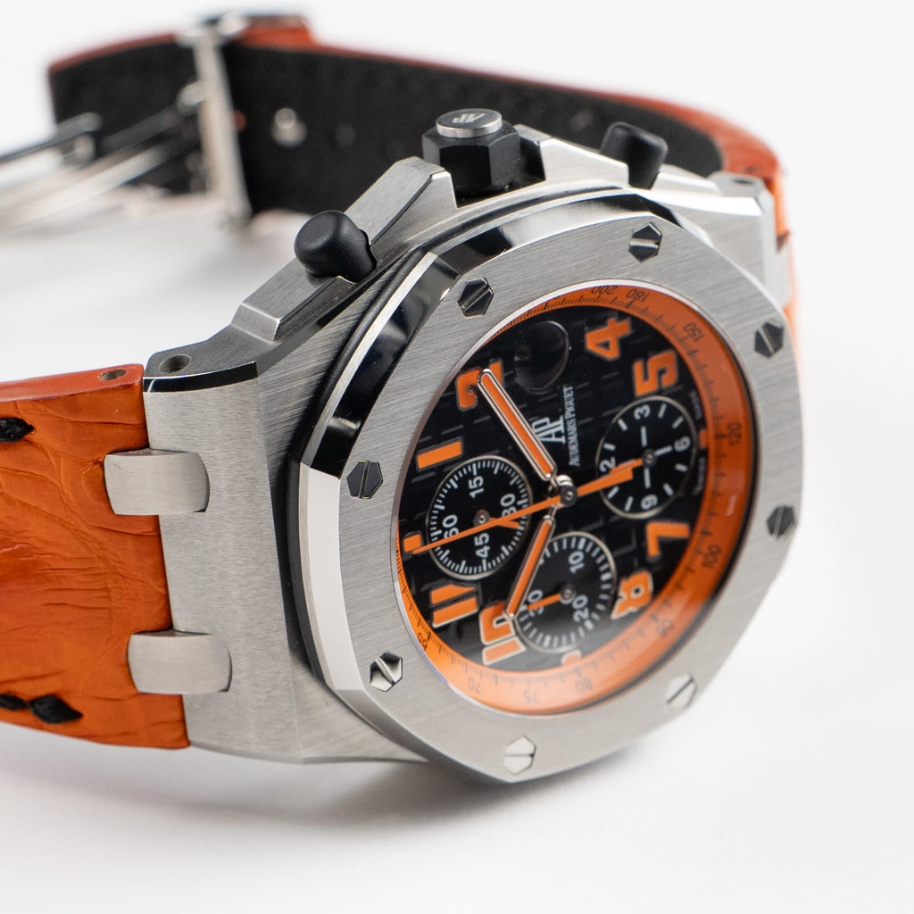 Lorin x A Royal Oak Offshore Chronograph Stainless Steel Black Orange